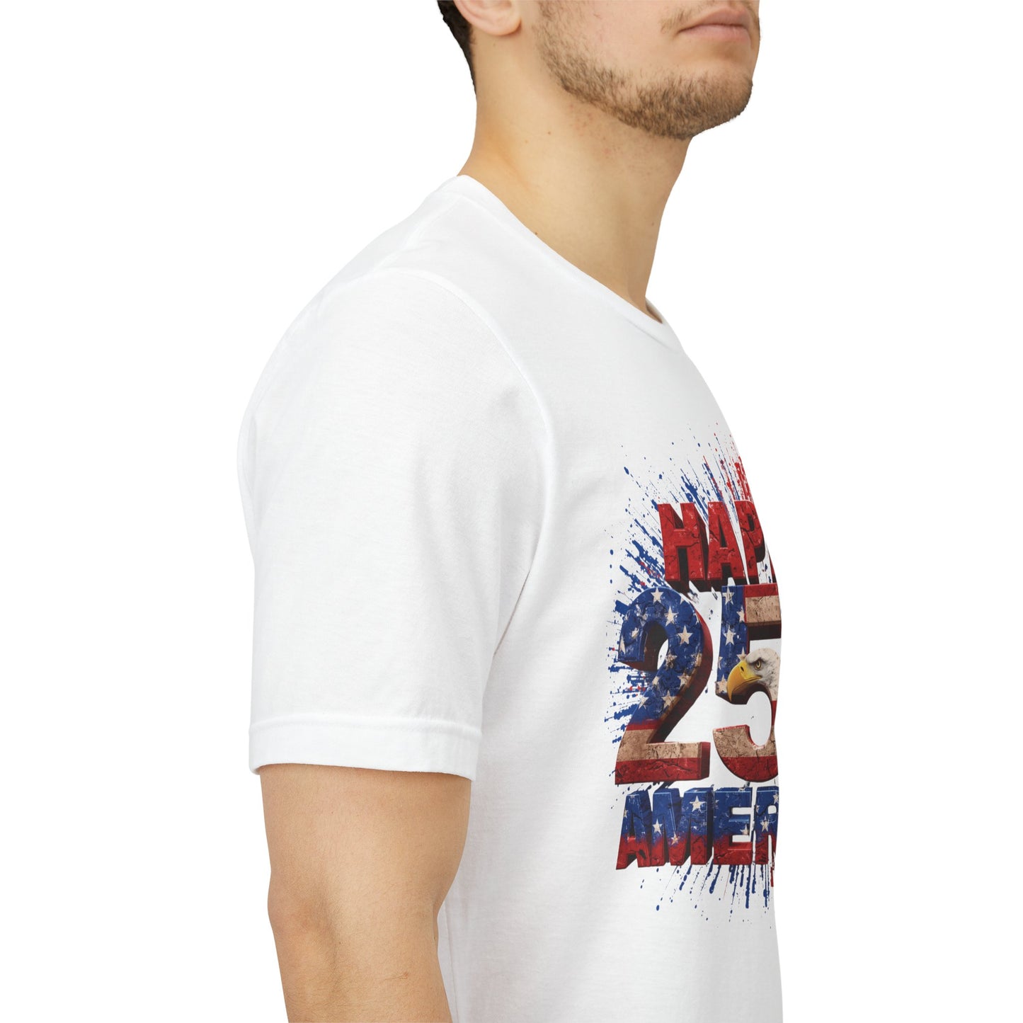 Happy 250th America T-Shirt | Patriotic 4th of July Tee