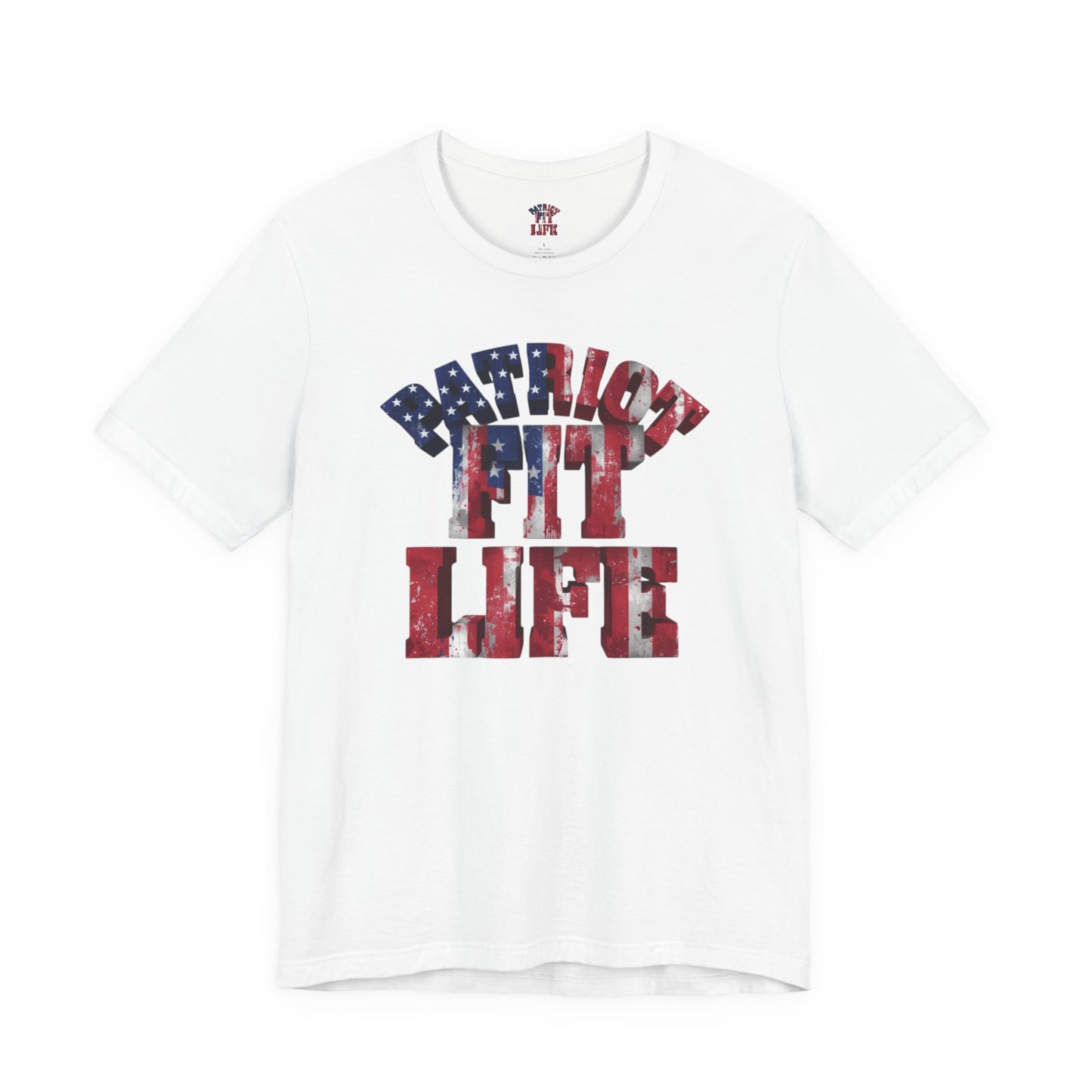Patriot Fit Life T-Shirt - American Flag Gym Tee