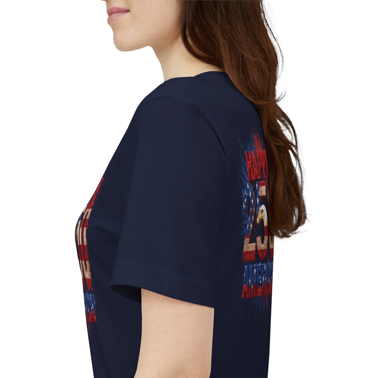 Happy 250th America T-Shirt | Patriotic 4th of July Tee