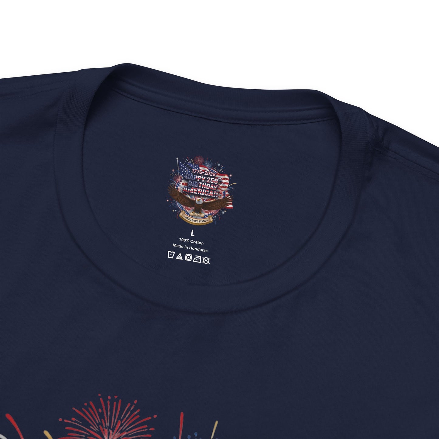 America 250th Birthday Eagle T-Shirt | Happy 250th USA Patriotic Tee | Bella Canvas | XS-4XL | 1776-2026