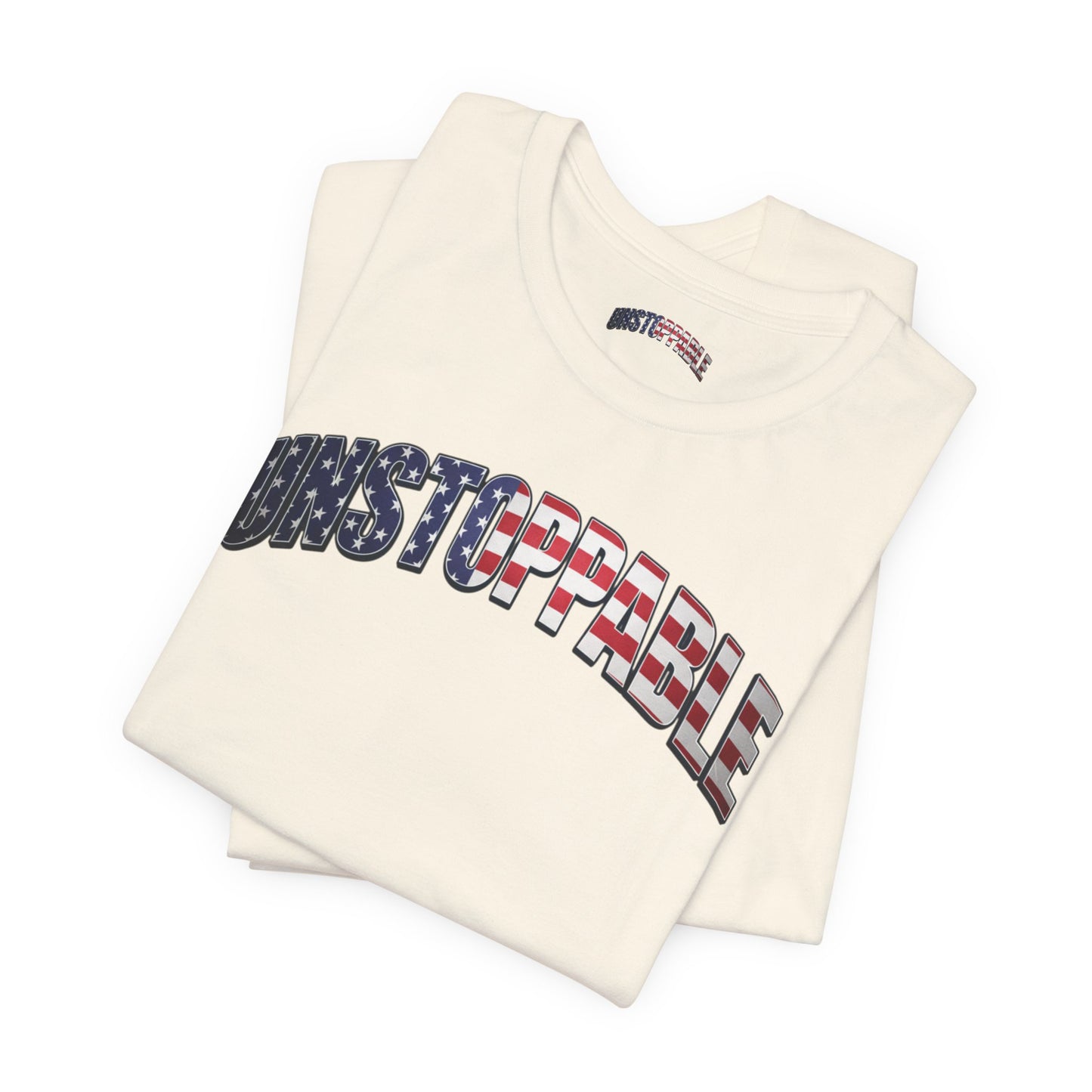 Unstoppable American Flag T-Shirt | Patriotic Graphic Tee