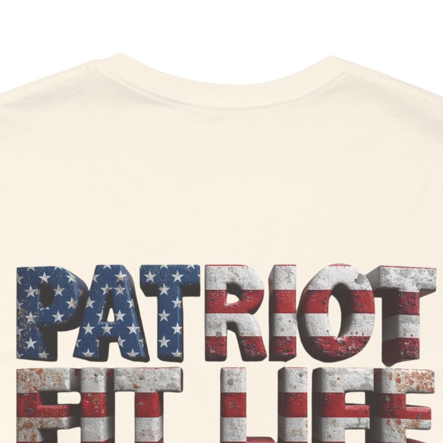 Patriot Fit Life American Flag Gym T-Shirt | Fitness Apparel