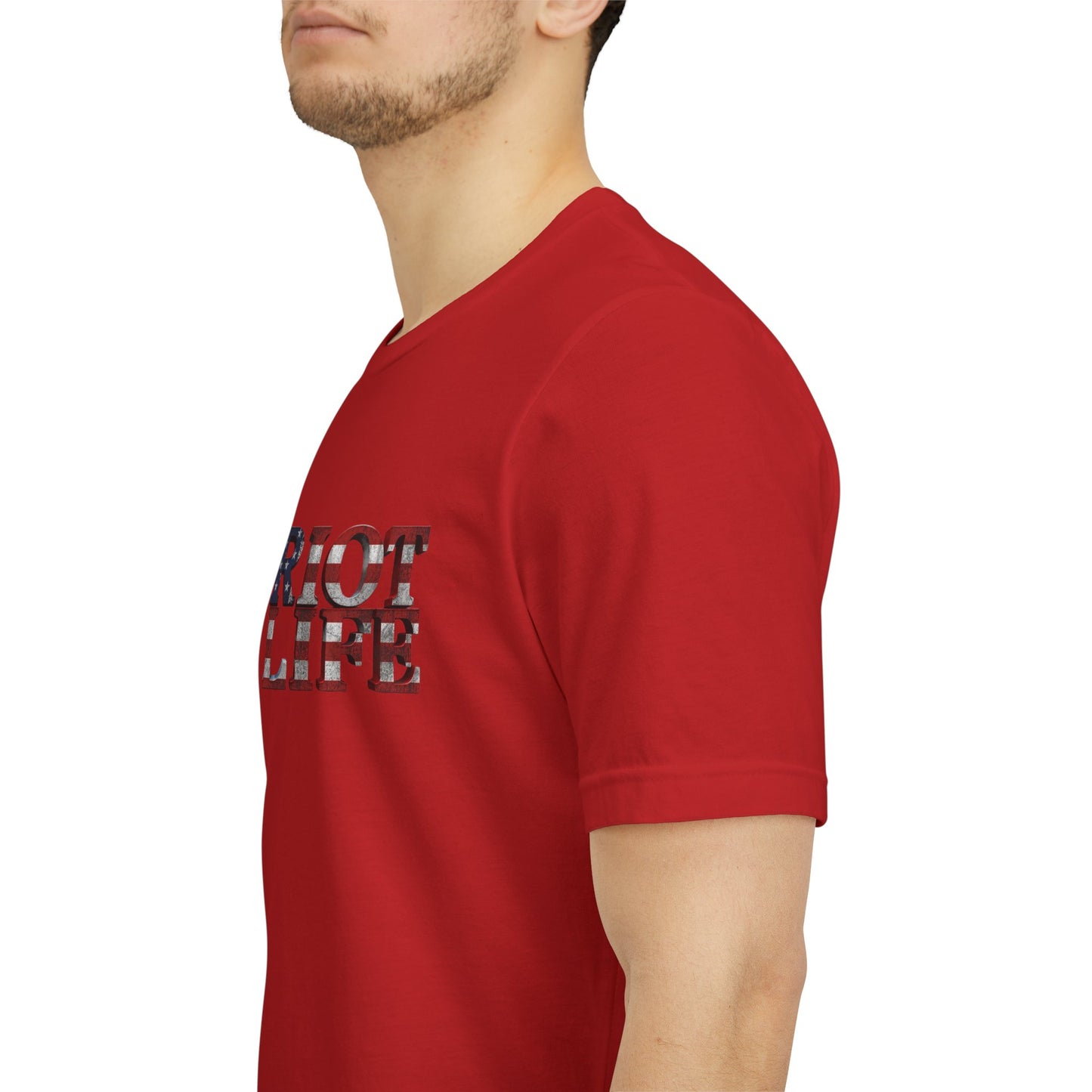 Patriot Fit Life American Flag T-Shirt | Lightweight Fitness Tee