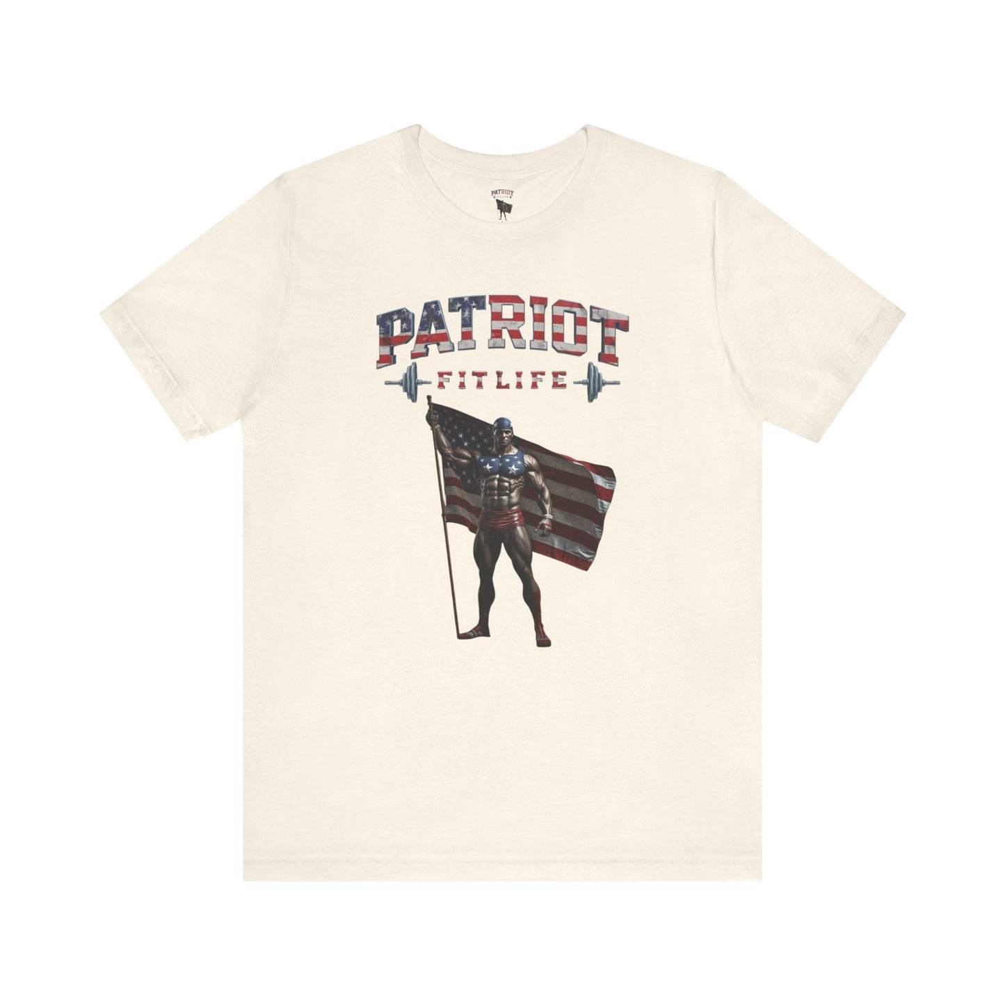 Patriot Fit Life Tee - American Flag Fitness T-Shirt