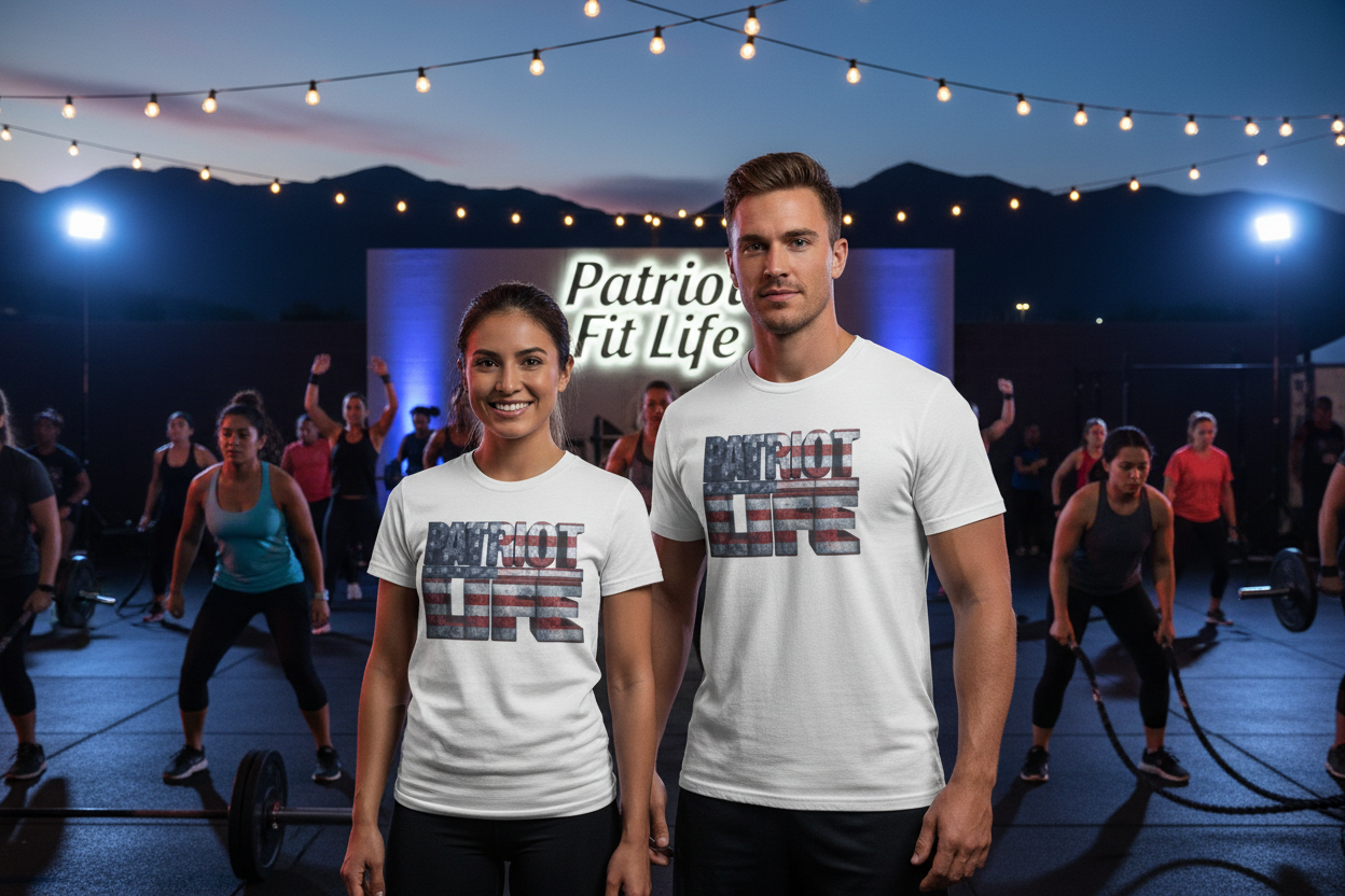 Patriot Life American Flag T-Shirt | Distressed Graphic Tee Unisex