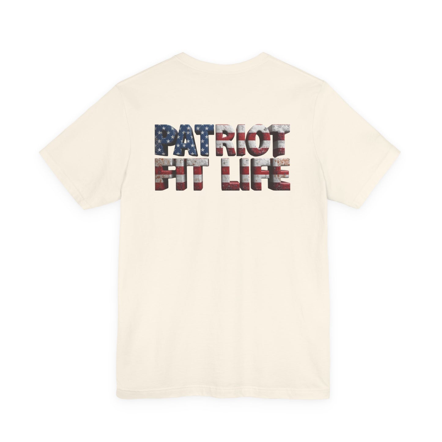 Patriot Fit Life American Flag Gym T-Shirt | Fitness Apparel