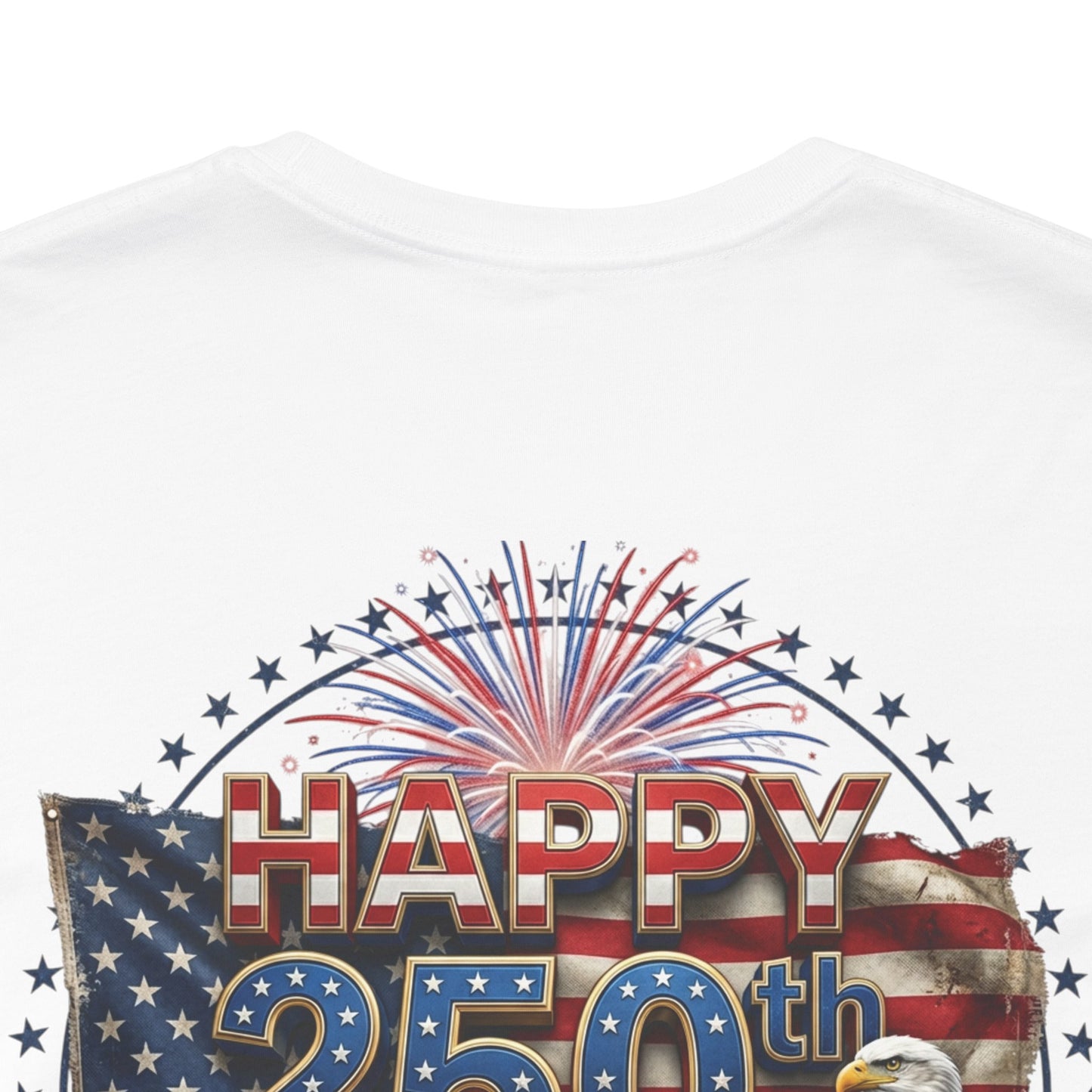 1776–2026 America 250th Birthday T-Shirt | Patriotic Eagle & Flag Tee | July 4th 2026 Commemorative