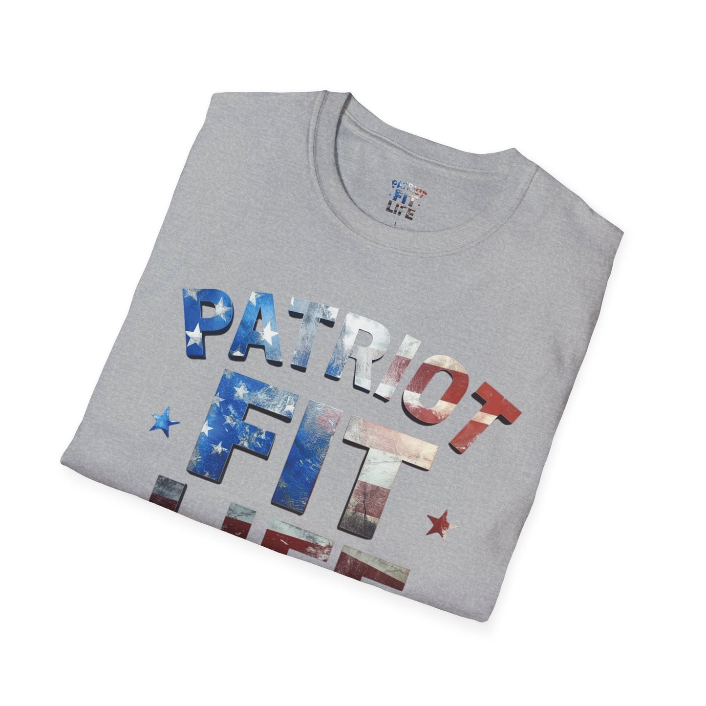 Patriot Fit Life - American Flag T-Shirt - Fitness