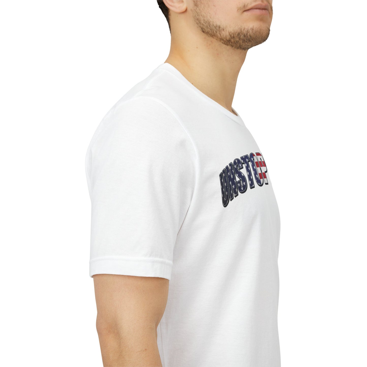 Unstoppable American Flag T-Shirt | Patriotic Graphic Tee