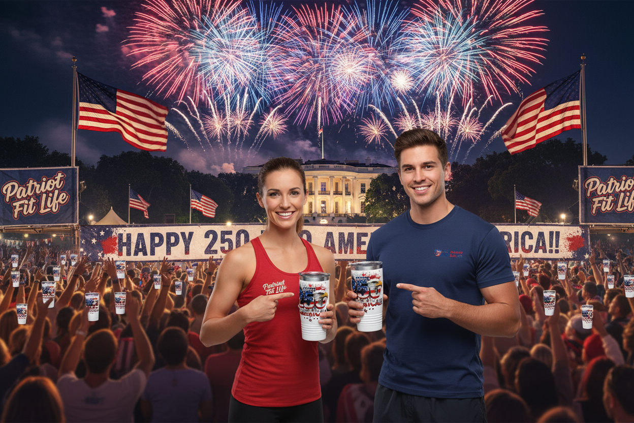 Happy 250th America Eagle Tumbler | 20oz Patriotic Stainless Steel Travel Cup | 1776–2026