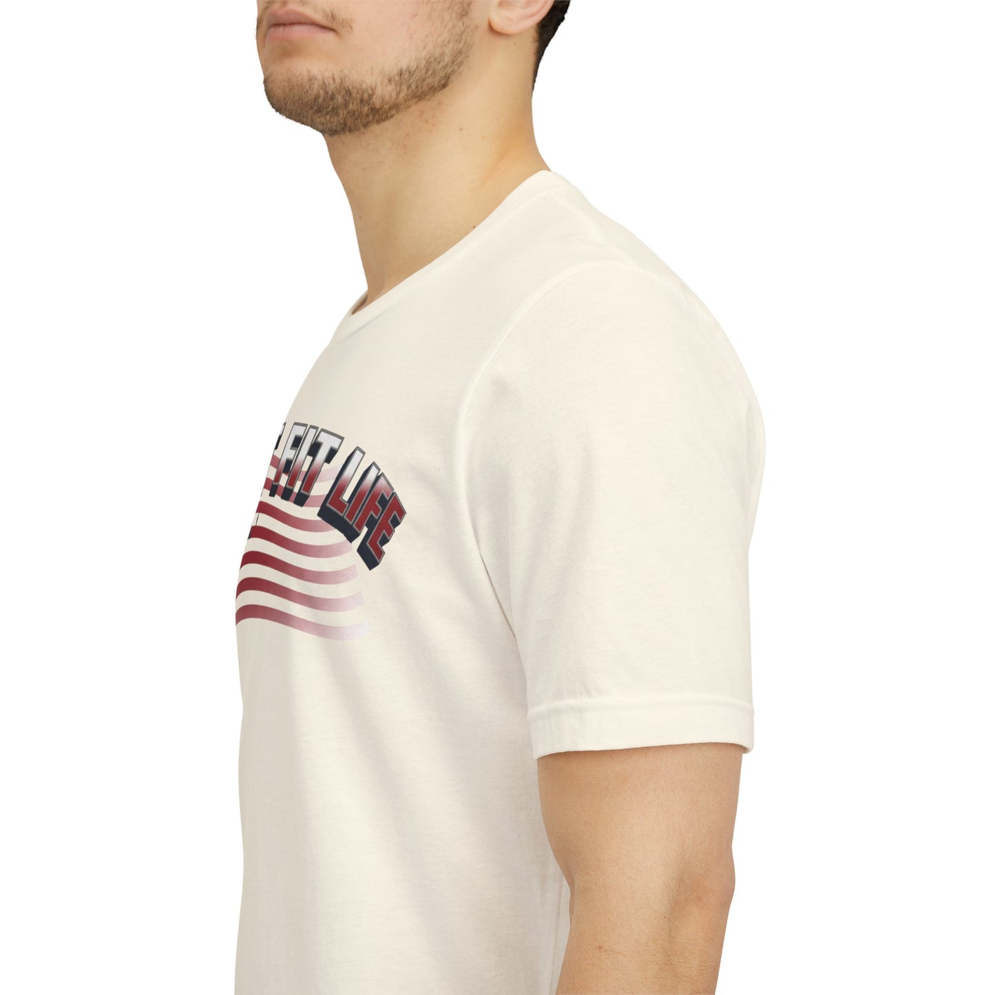 Patriot Fit Life T-Shirt | Vintage American Flag Graphic Tee