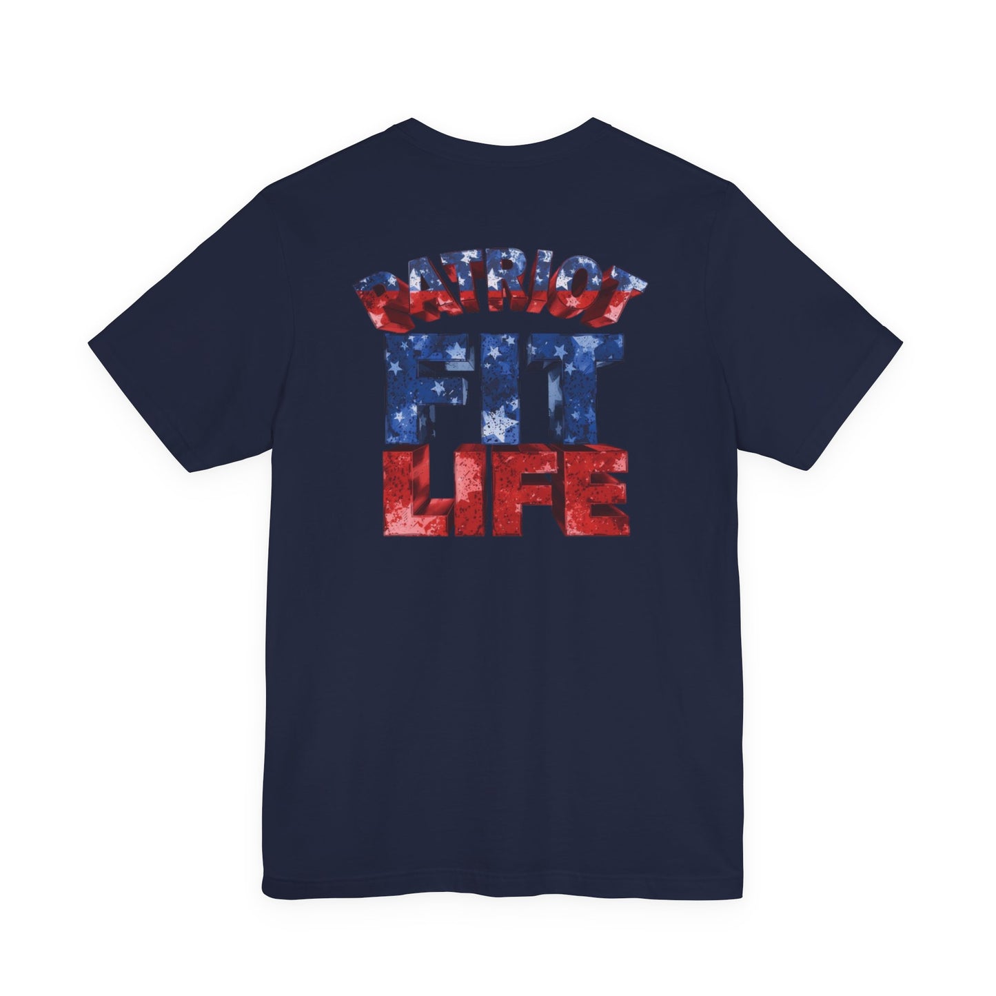 Patriot Fit Life T-Shirt - American Flag Fitness Tee