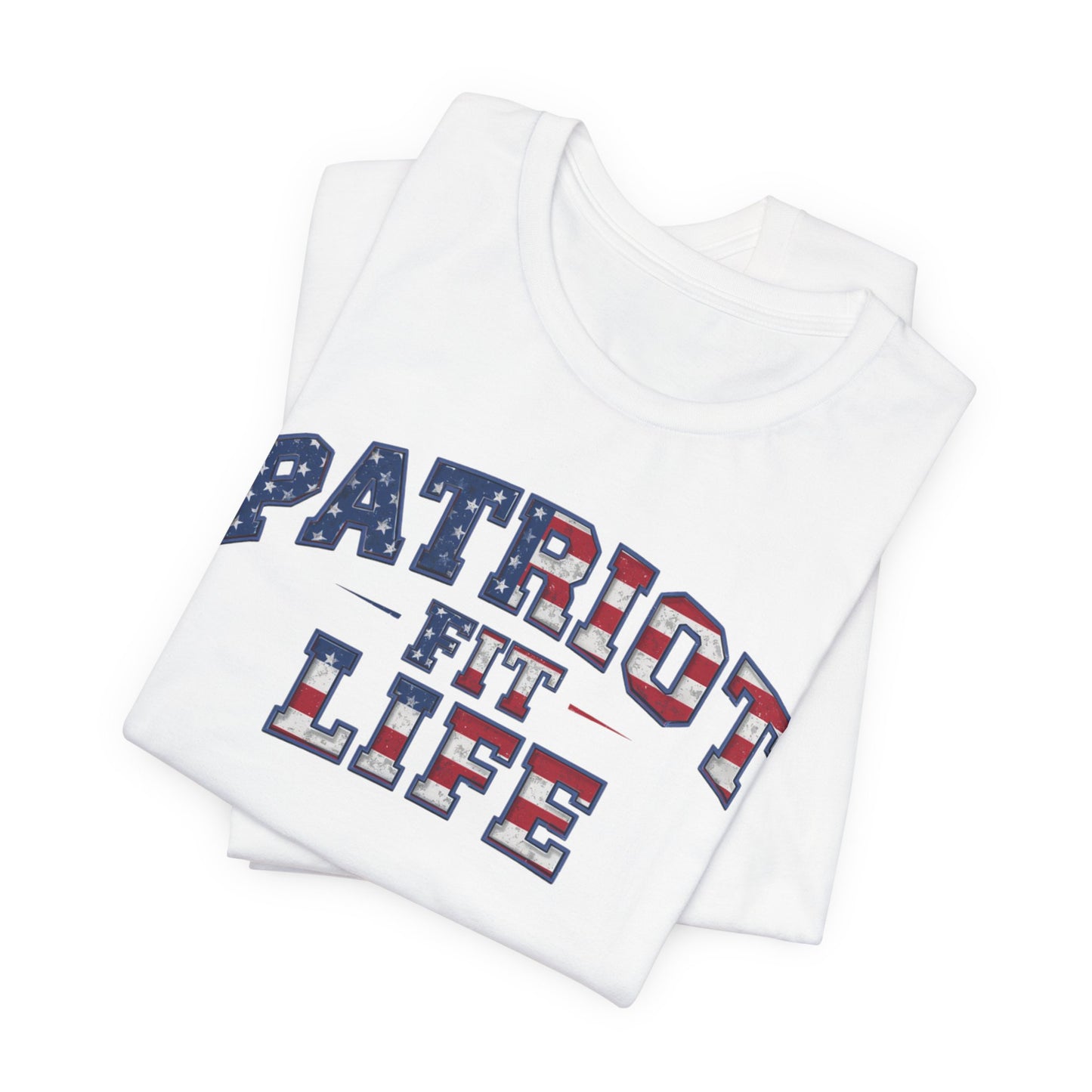 Patriot Fit Life T-Shirt – American Flag Athletic Tee