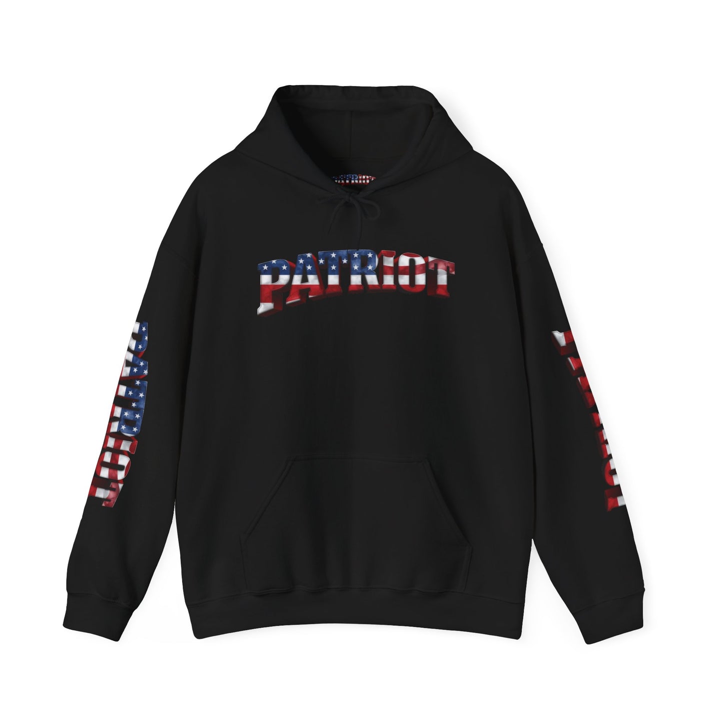 Patriot Hoodie - American Flag Graphic Pullover Sweatshirt