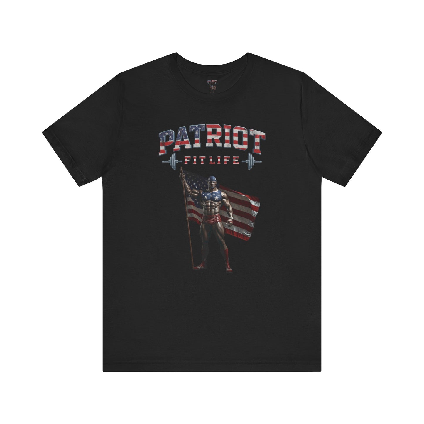 Patriot Fit Life Tee - American Flag Fitness T-Shirt