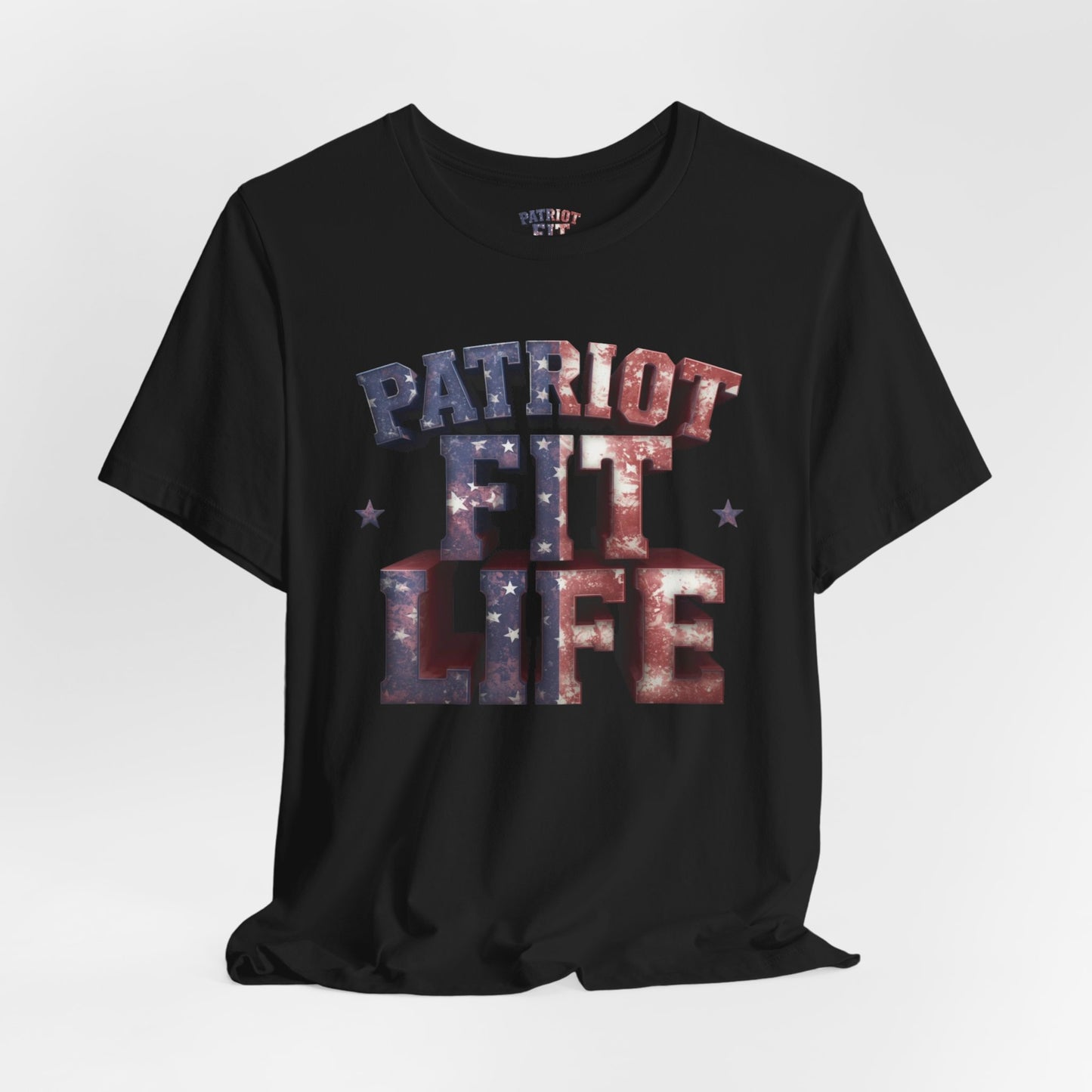 Patriot Fit Life T-Shirt | American Flag Fitness Tee