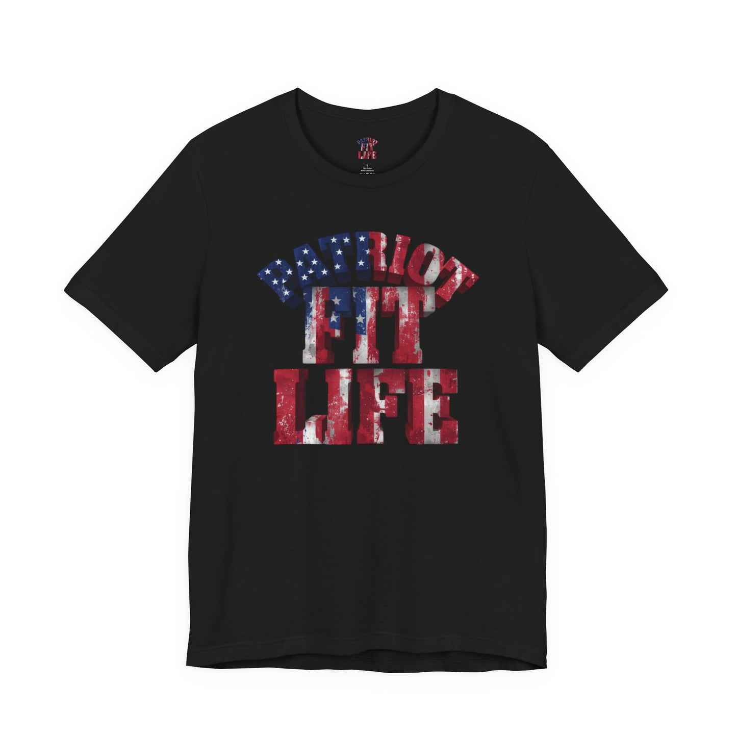 Patriot Fit Life T-Shirt - American Flag Gym Tee