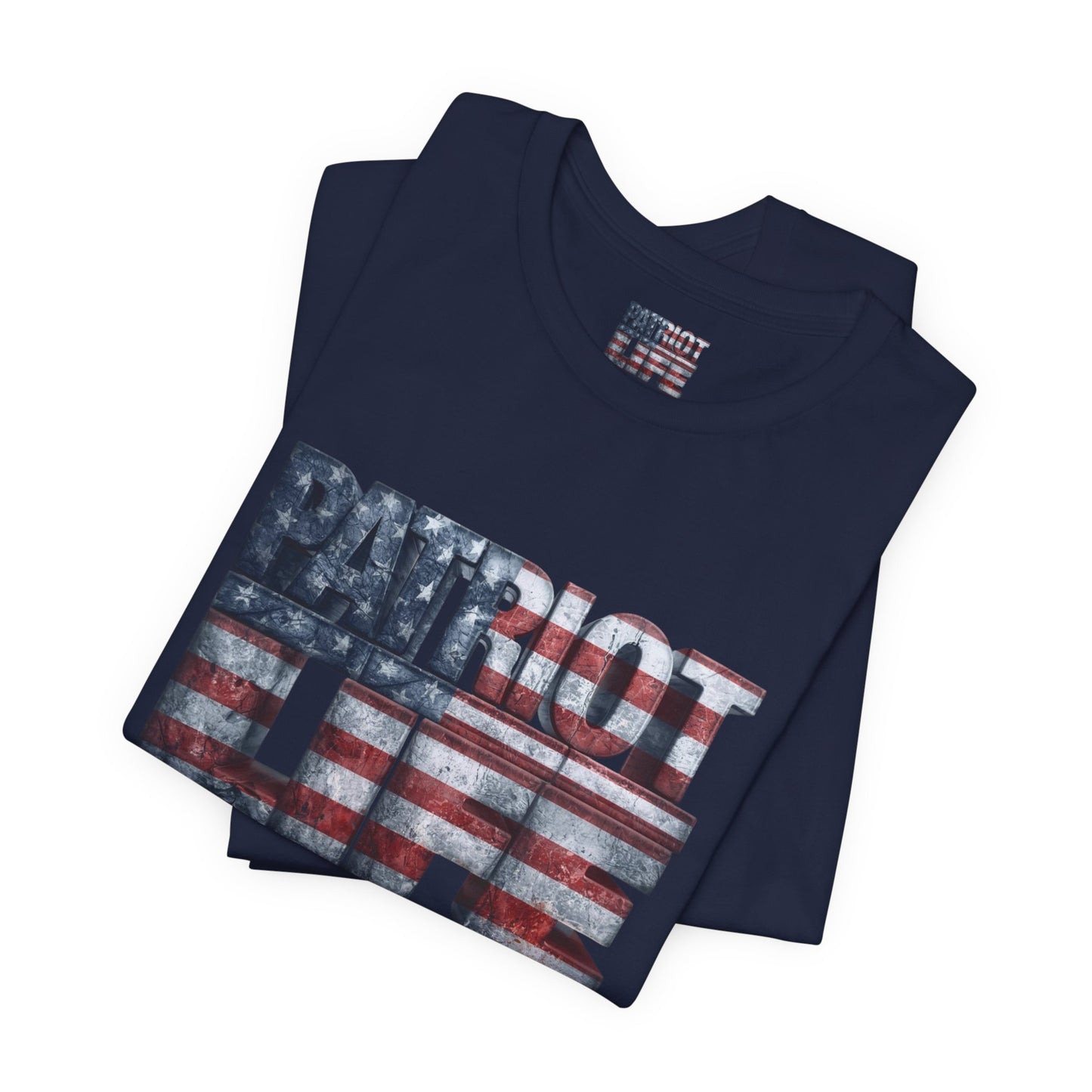 Patriot Life American Flag T-Shirt | Distressed Graphic Tee Unisex