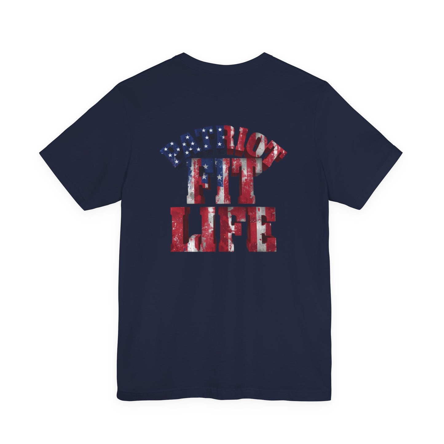 Patriot Fit Life T-Shirt - American Flag Gym Tee