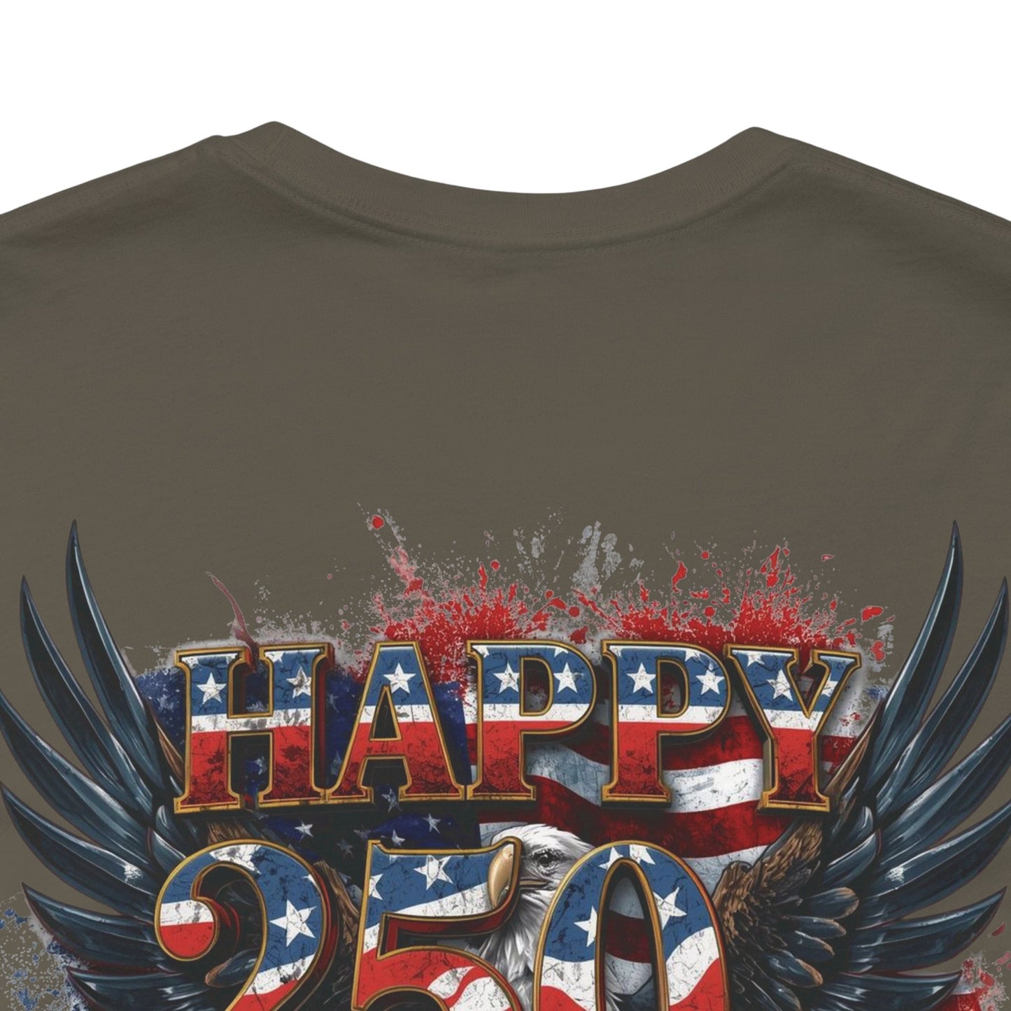 Happy 250th Birthday America T-Shirt – Patriotic Anniversary Tee
