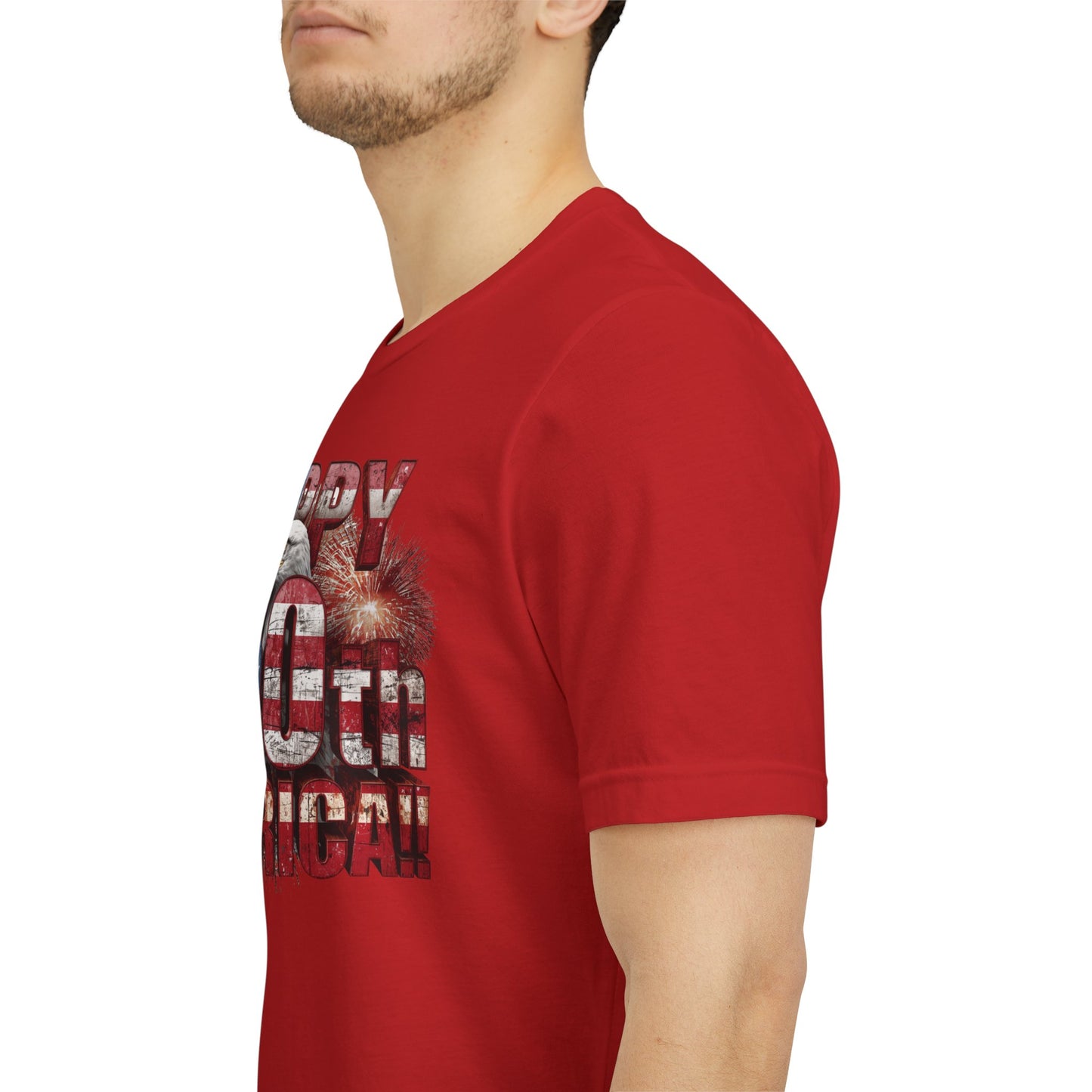 Happy 250th Birthday America T-Shirt | Patriotic Bald Eagle USA Flag Tee | 1776–2026