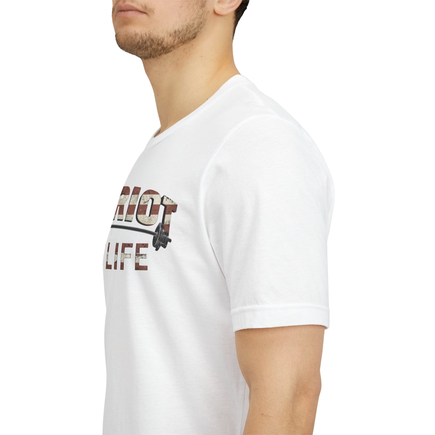 Patriot Fit Life T-Shirt | Premium American Flag Fitness Tee