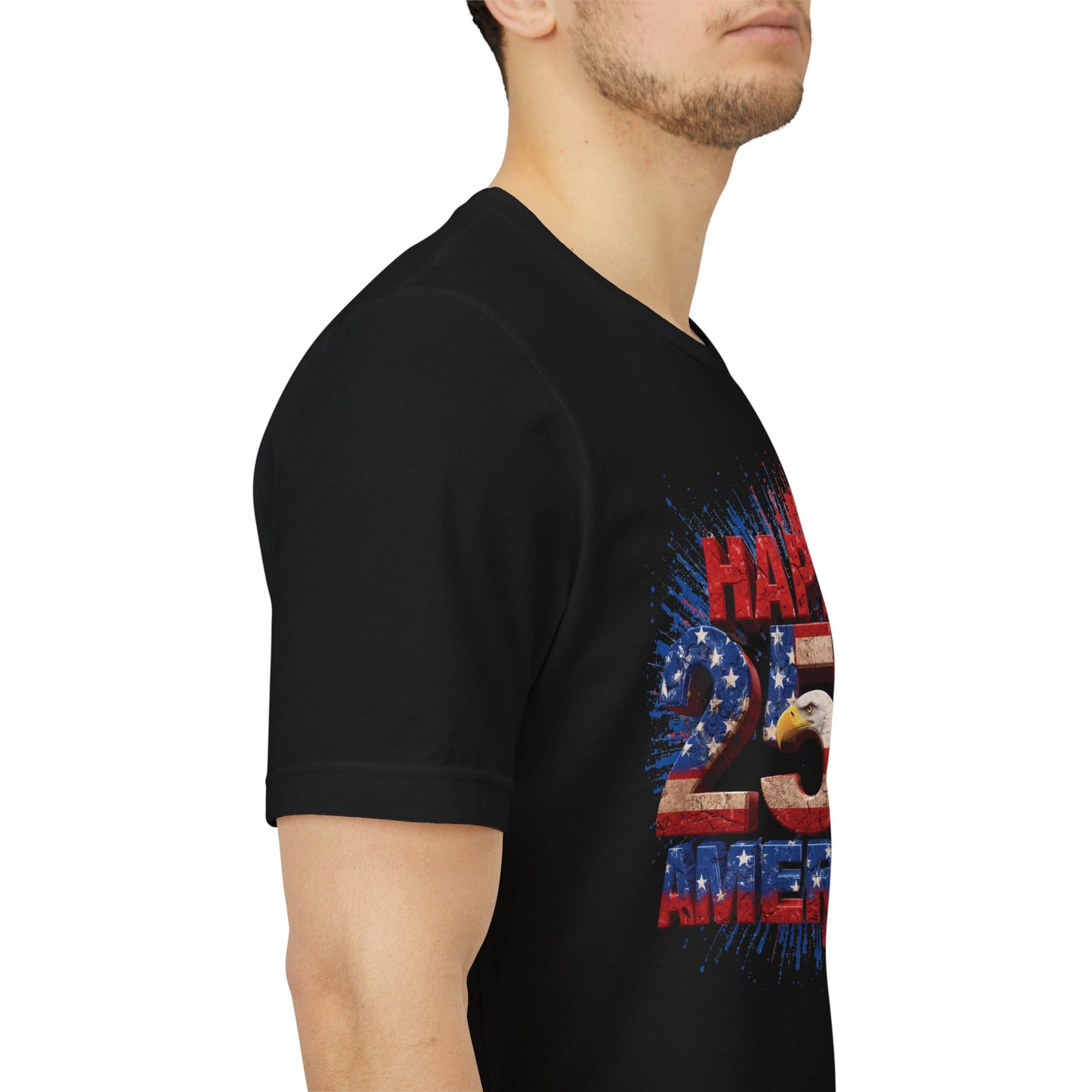 Happy 250th America T-Shirt | Patriotic 4th of July Tee