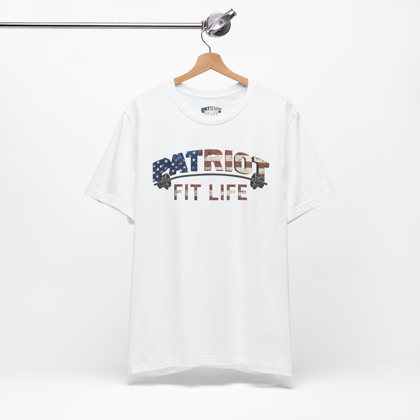 Patriot Fit Life T-Shirt | Premium American Flag Fitness Tee