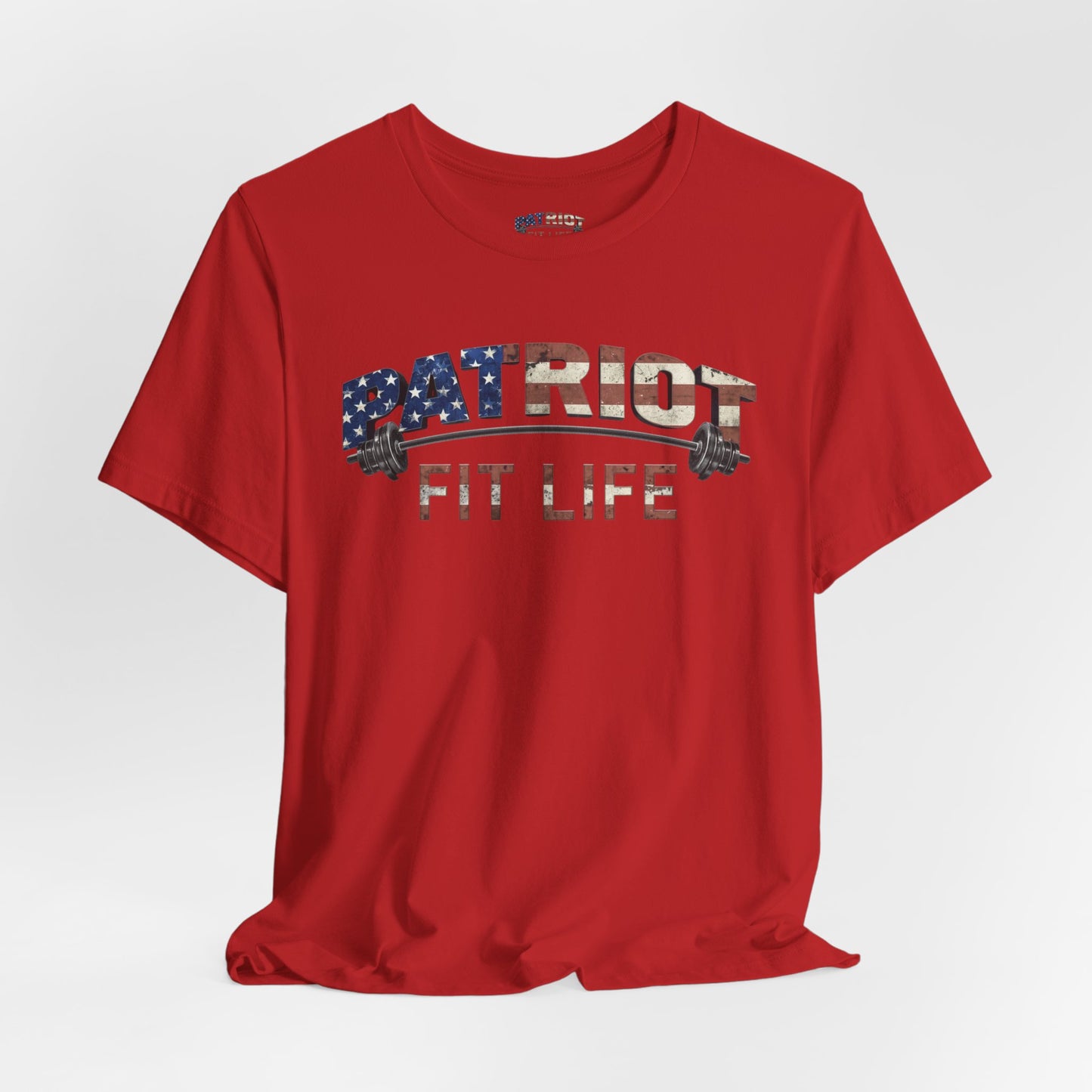 Patriot Fit Life T-Shirt | Premium American Flag Fitness Tee