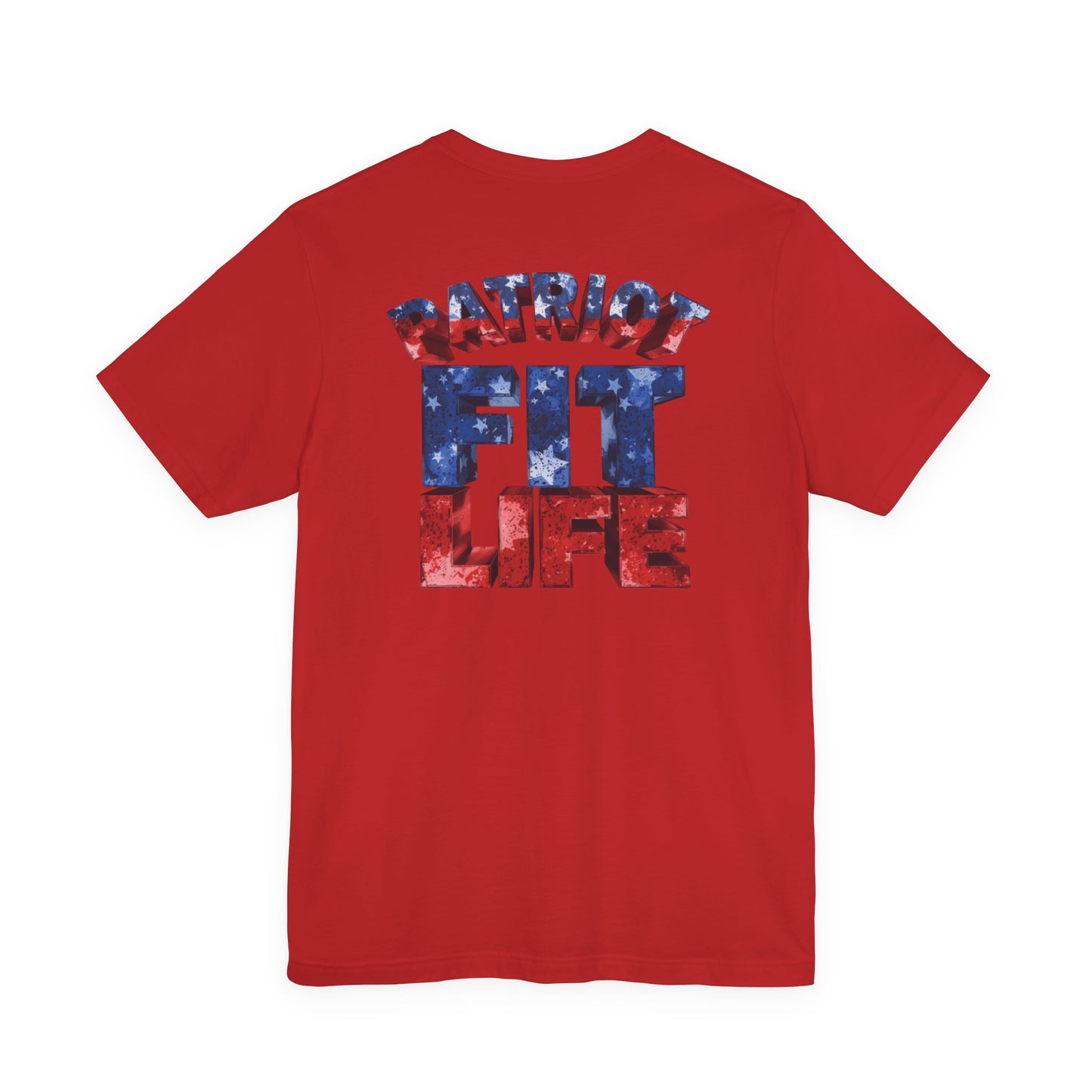Patriot Fit Life T-Shirt - American Flag Fitness Tee