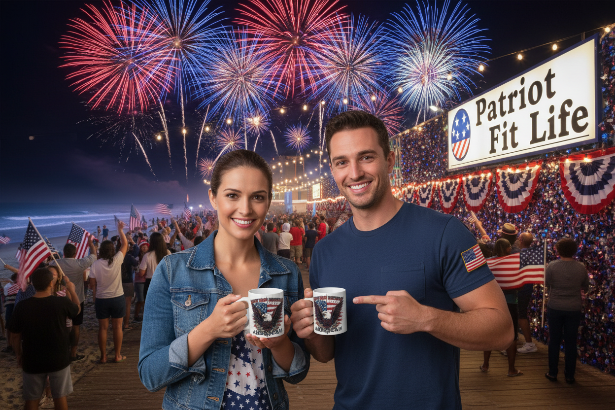 Happy 250th Birthday America Mug  Patriotic Eagle Coffee Cup