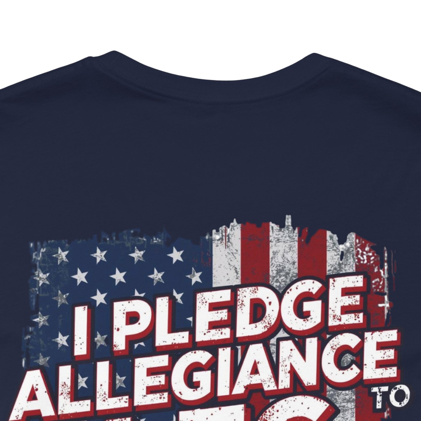 I Pledge Allegiance to Leg Day Shirt | Patriotic Gym Tee