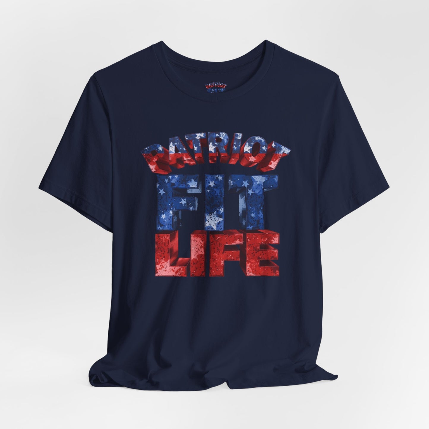 Patriot Fit Life T-Shirt - American Flag Fitness Tee