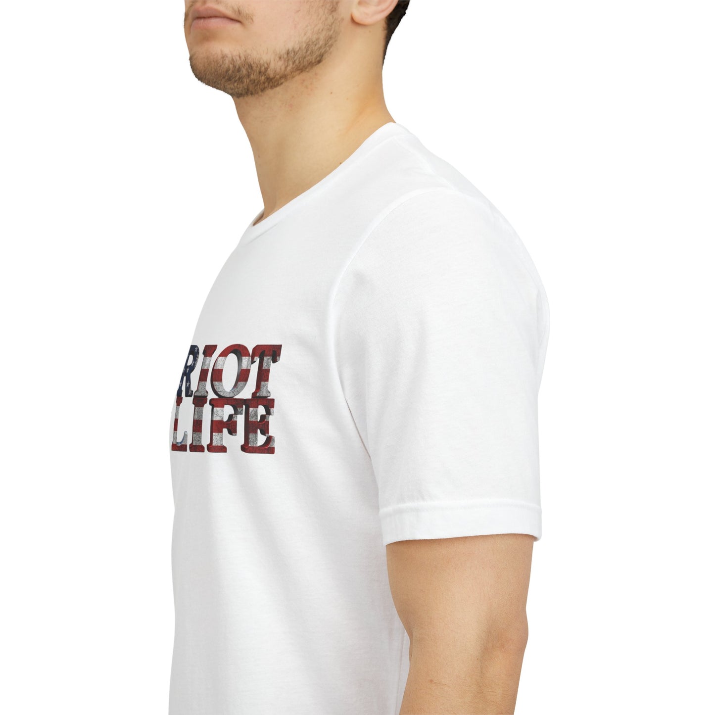 Patriot Fit Life American Flag T-Shirt | Lightweight Fitness Tee