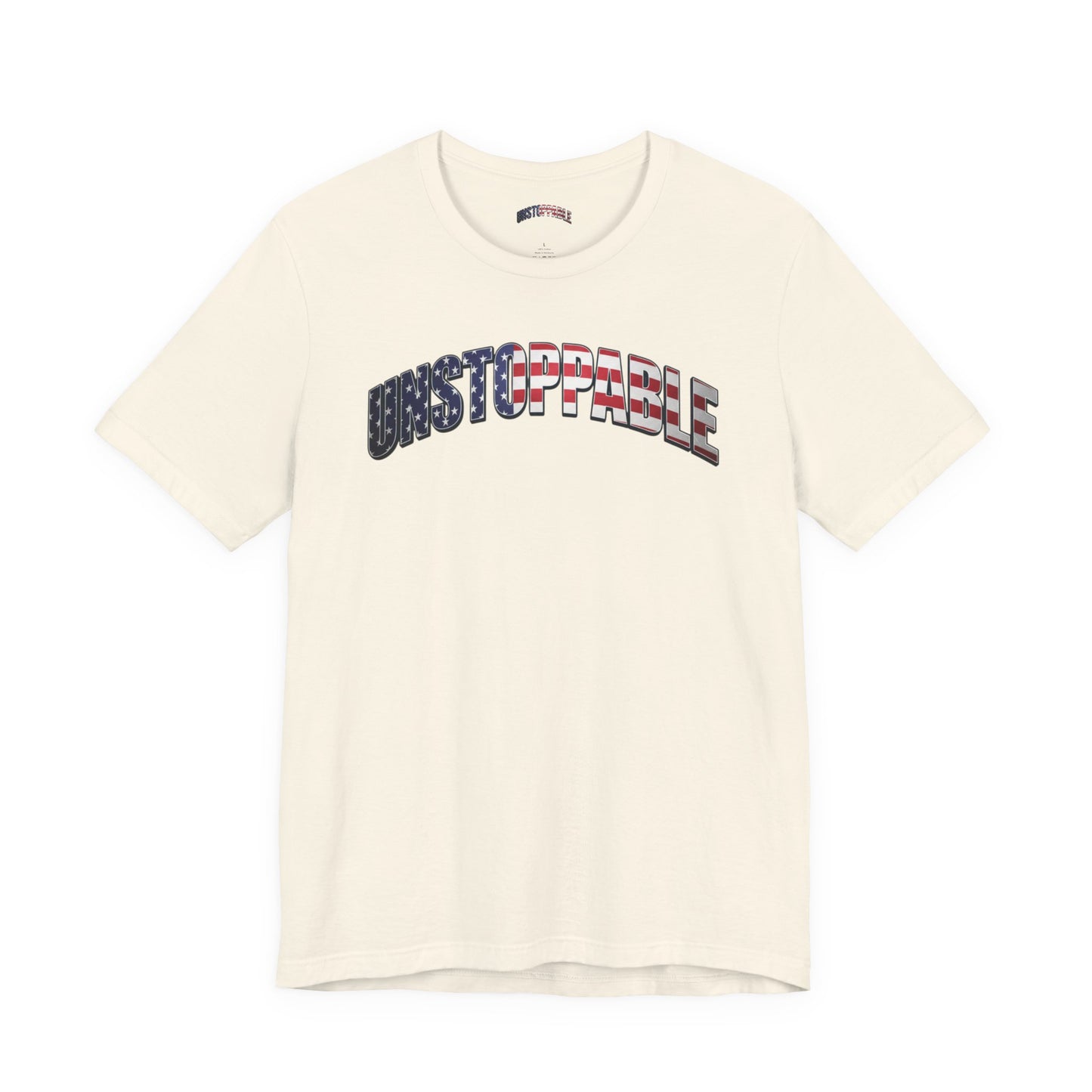 Unstoppable American Flag T-Shirt | Patriotic Graphic Tee