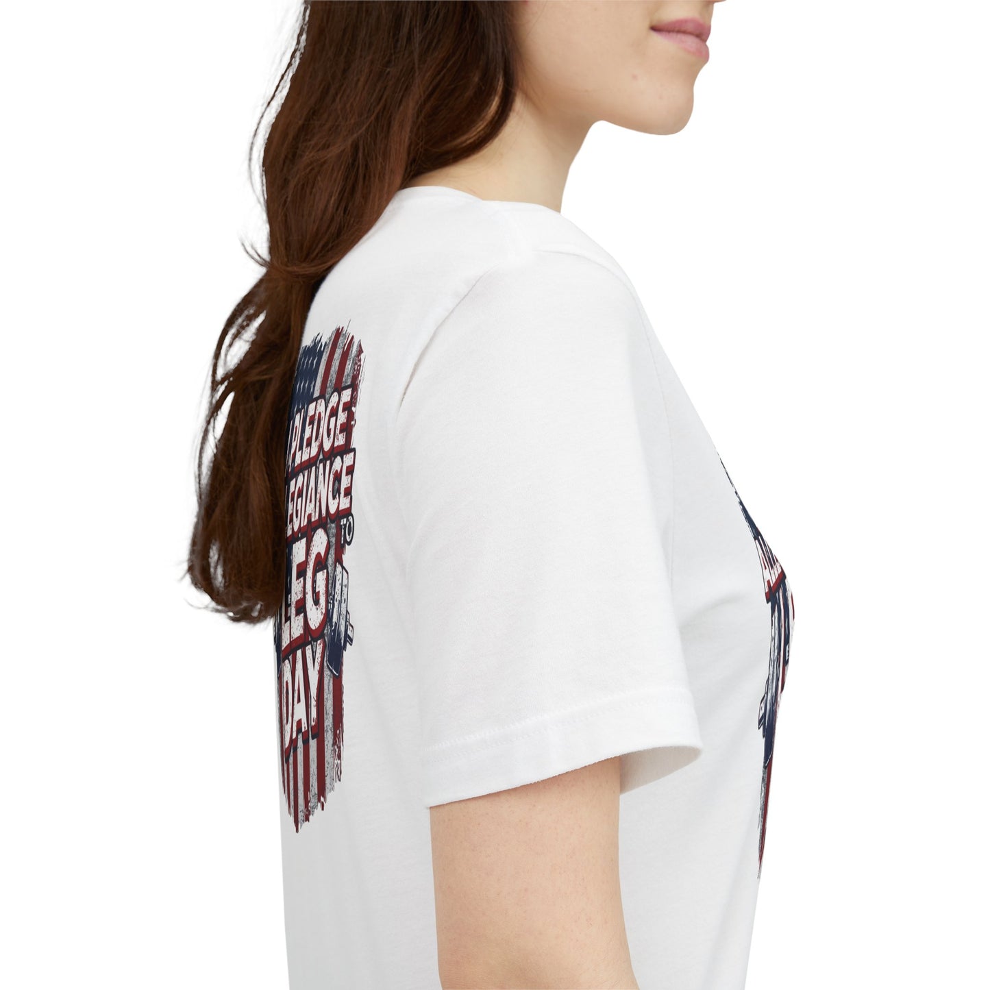 I Pledge Allegiance to Leg Day Shirt | Patriotic Gym Tee