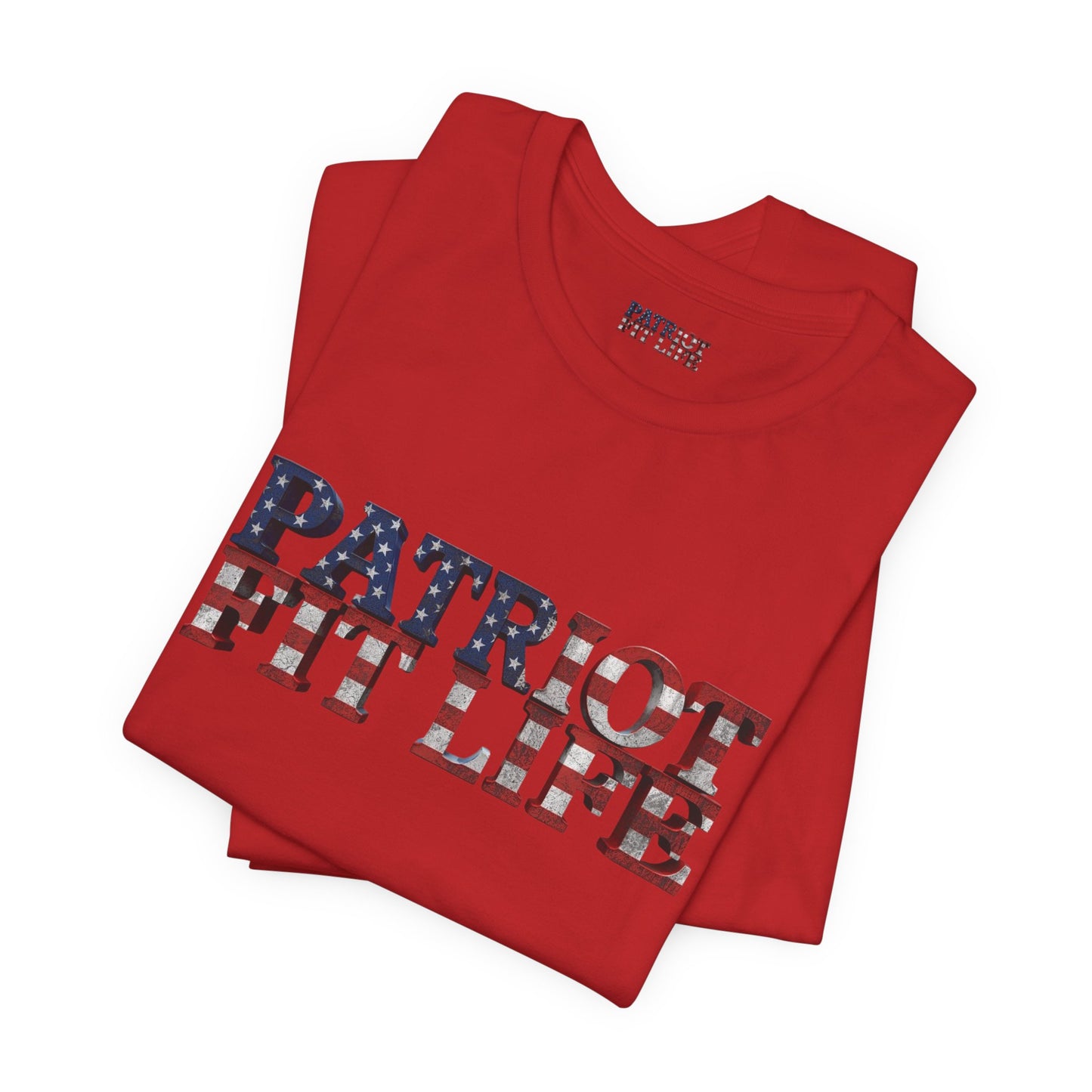 Patriot Fit Life American Flag T-Shirt | Lightweight Fitness Tee