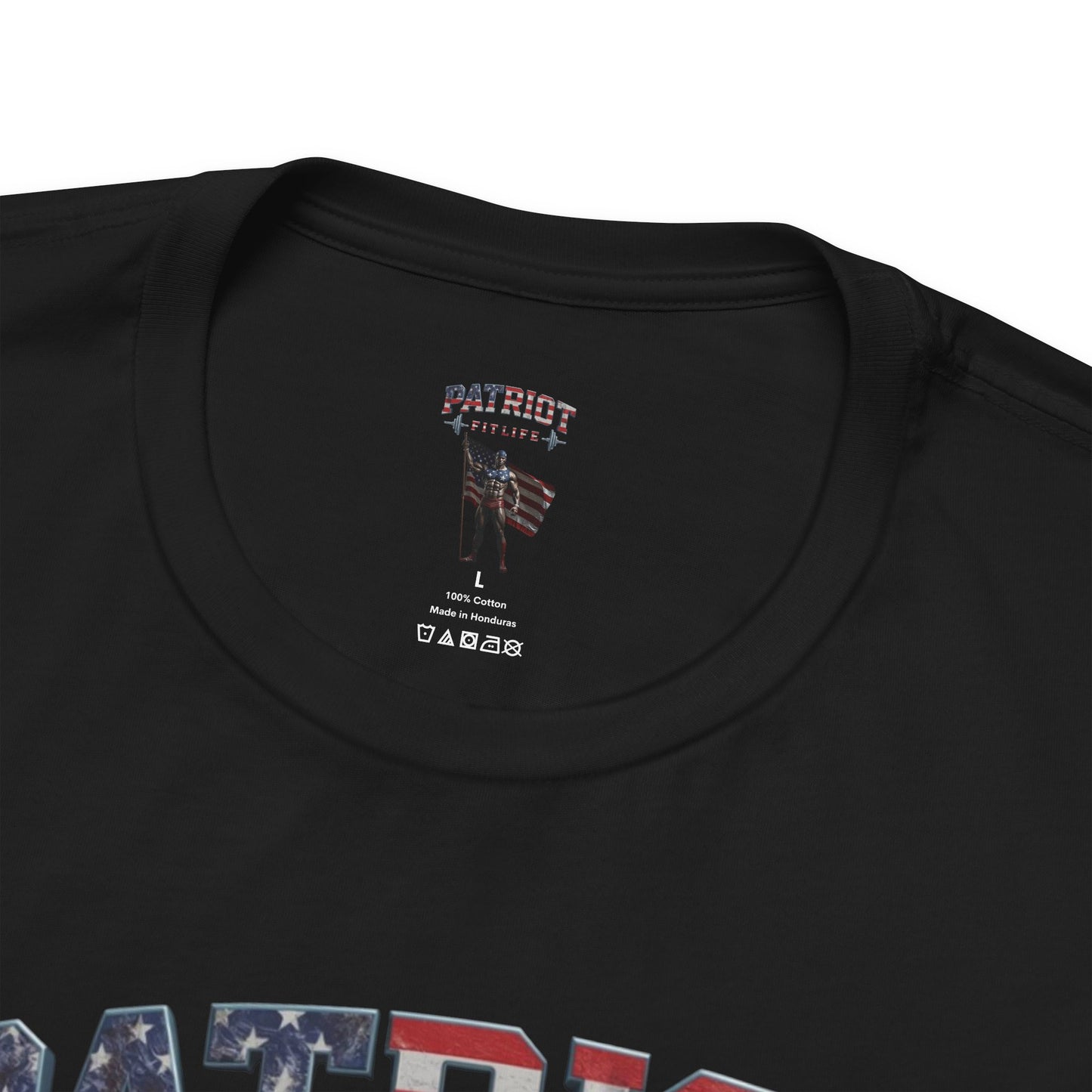 Patriot Fit Life Tee - American Flag Fitness T-Shirt