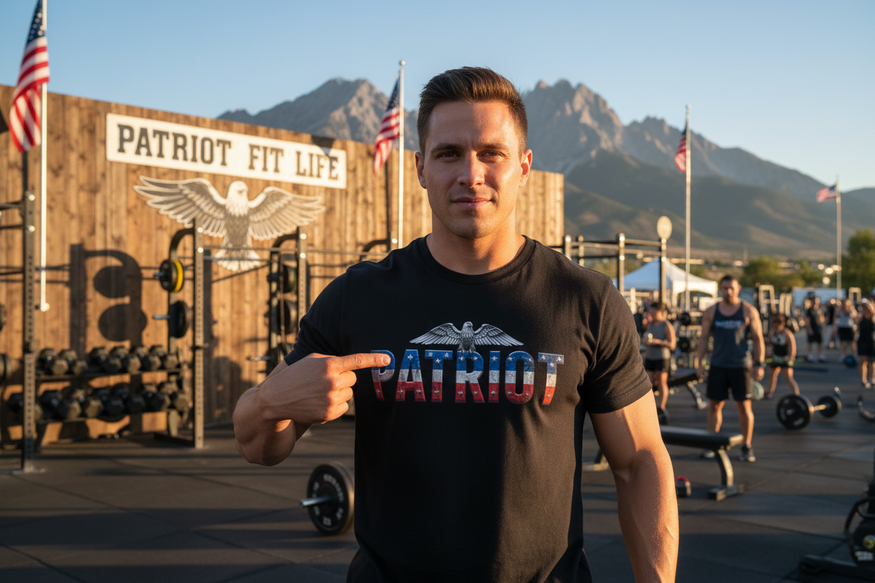 American Flag T-Shirt - Patriotic Graphic Tee for Men & Women
