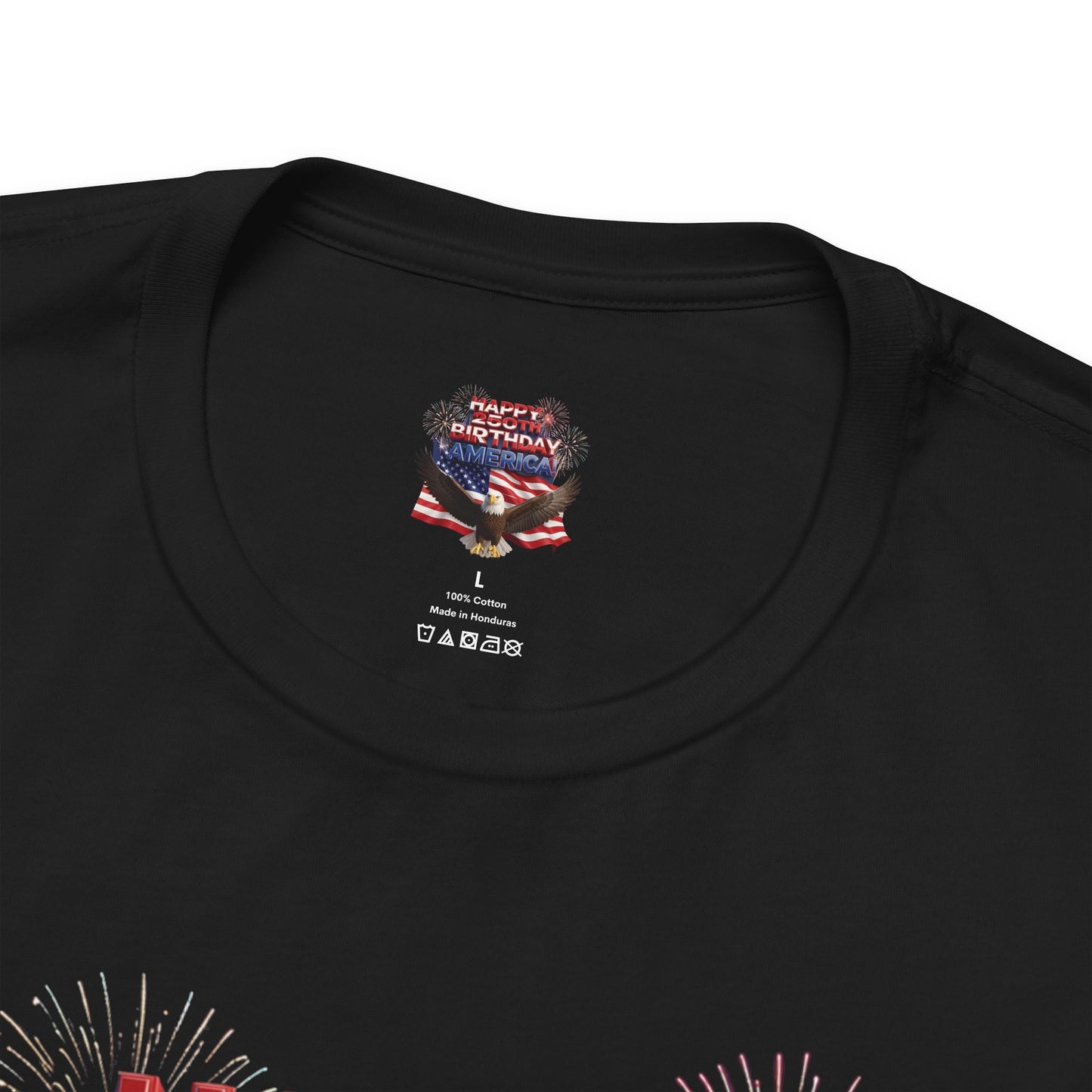 America 250th Birthday Eagle Flag T-Shirt | Patriotic Tee