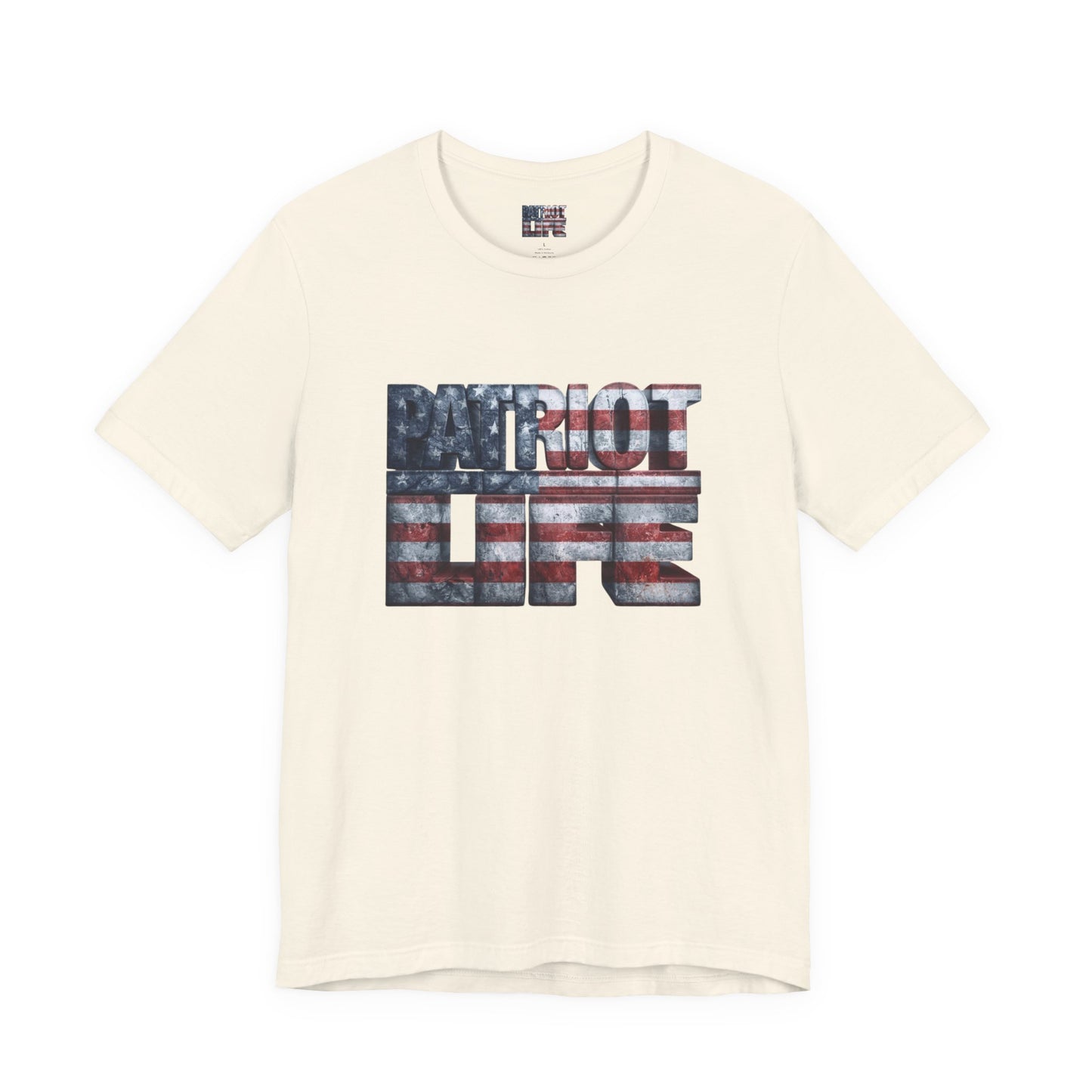 Patriot Life American Flag T-Shirt | Distressed Graphic Tee Unisex