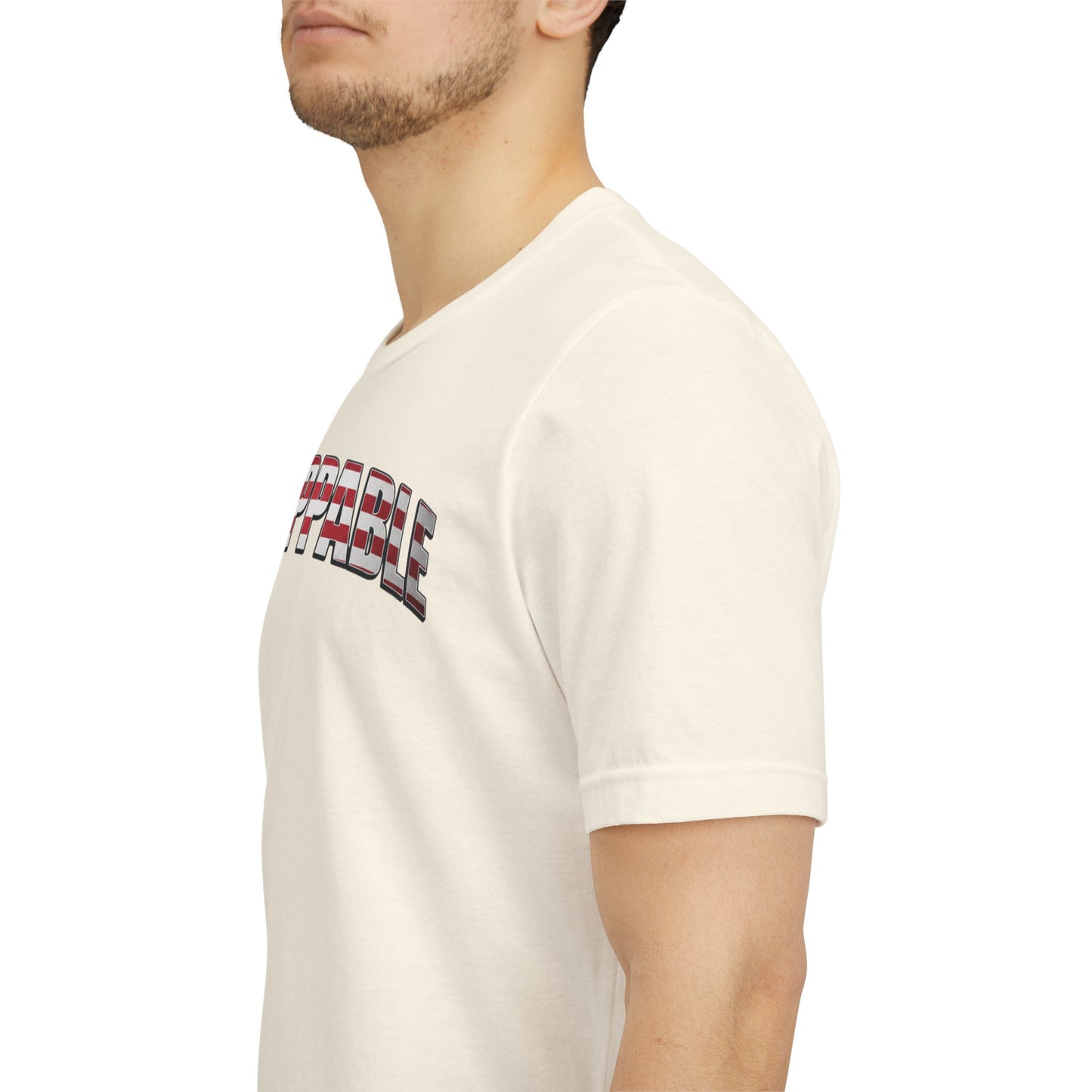 Unstoppable American Flag T-Shirt | Patriotic Graphic Tee