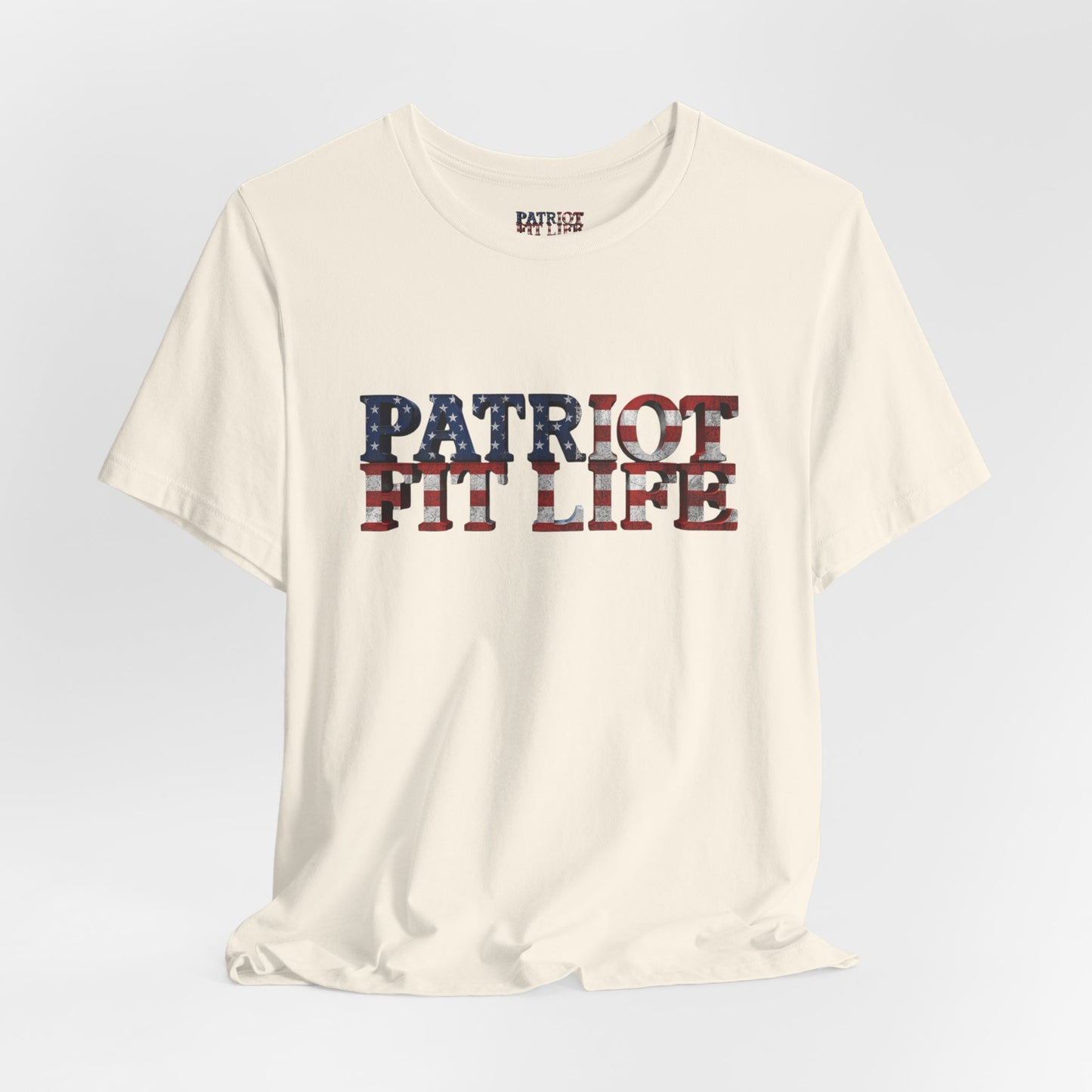 Patriot Fit Life American Flag T-Shirt | Lightweight Fitness Tee