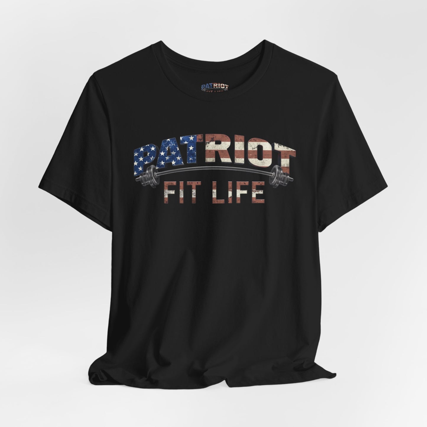 Patriot Fit Life T-Shirt | Premium American Flag Fitness Tee