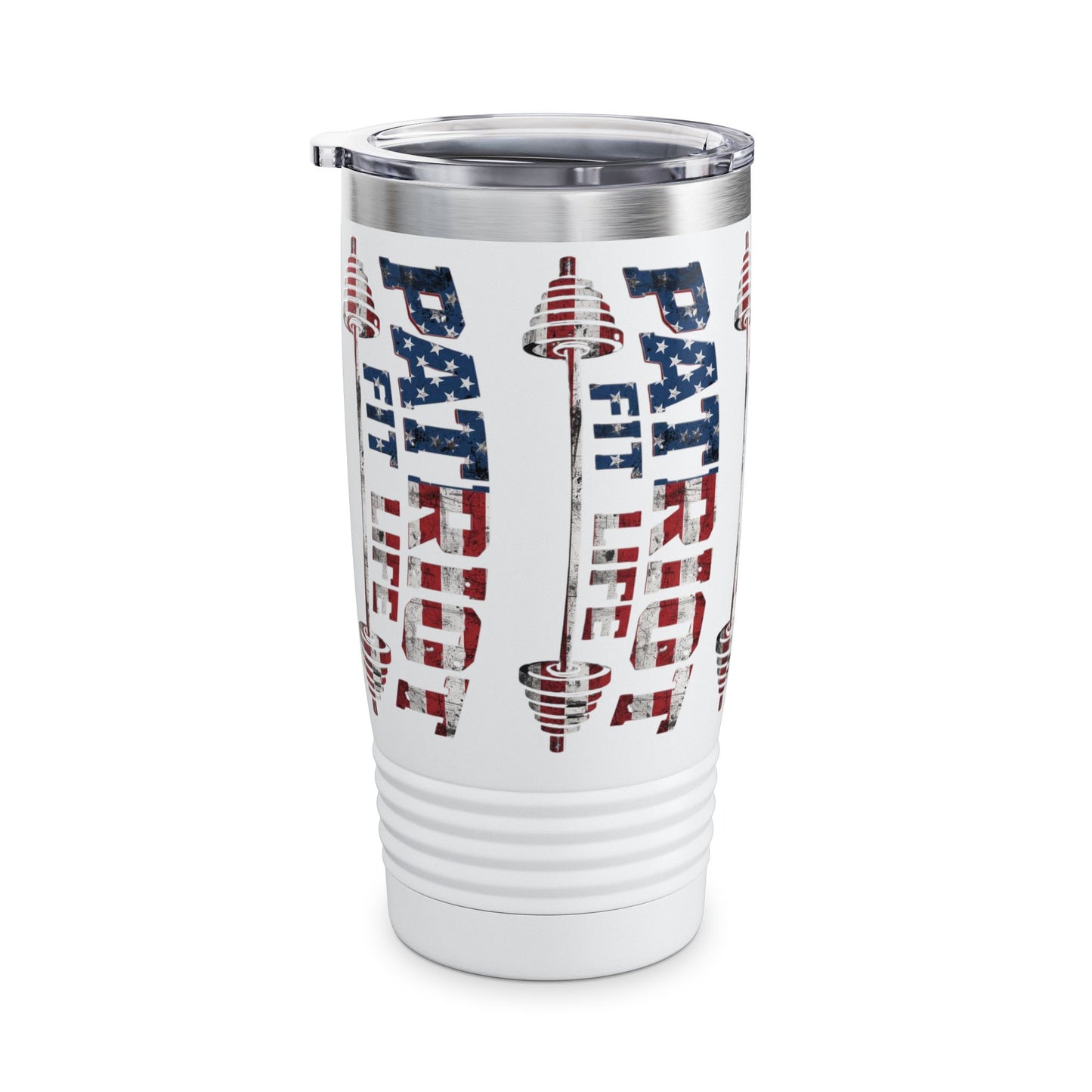 Patriot Fit Life 20oz Ringneck Tumbler  American Flag Insulated Travel Mug