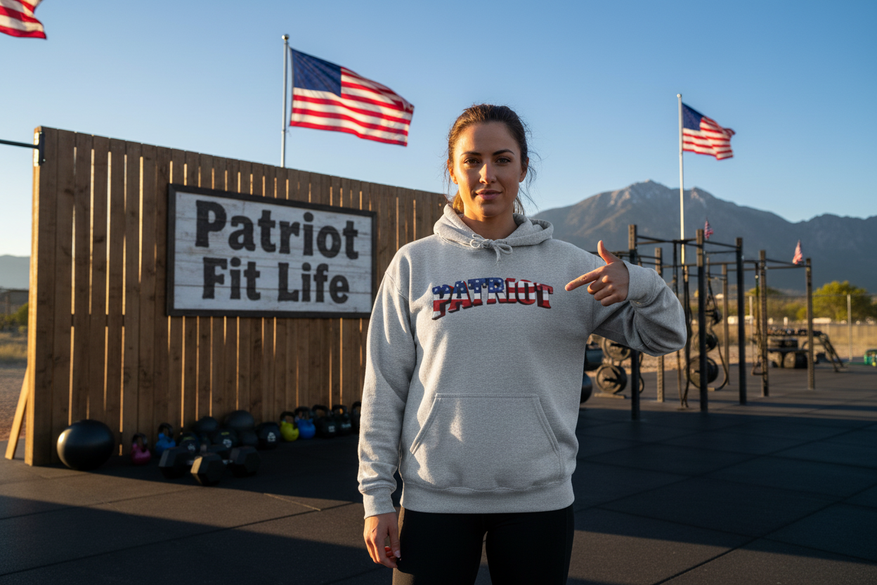 Patriot Flag Hoodie - American Flag Graphic Pullover