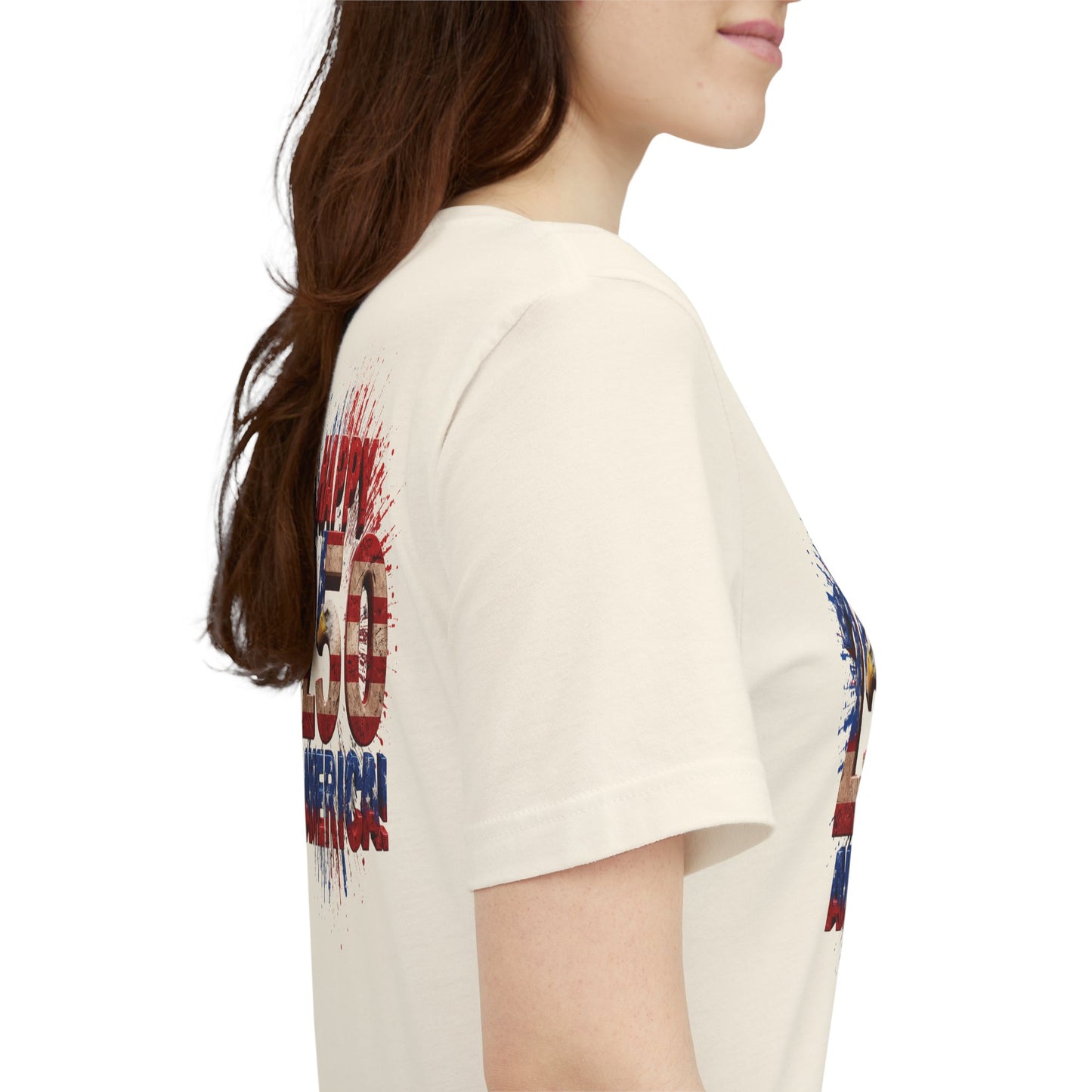 Happy 250th America T-Shirt | Patriotic 4th of July Tee