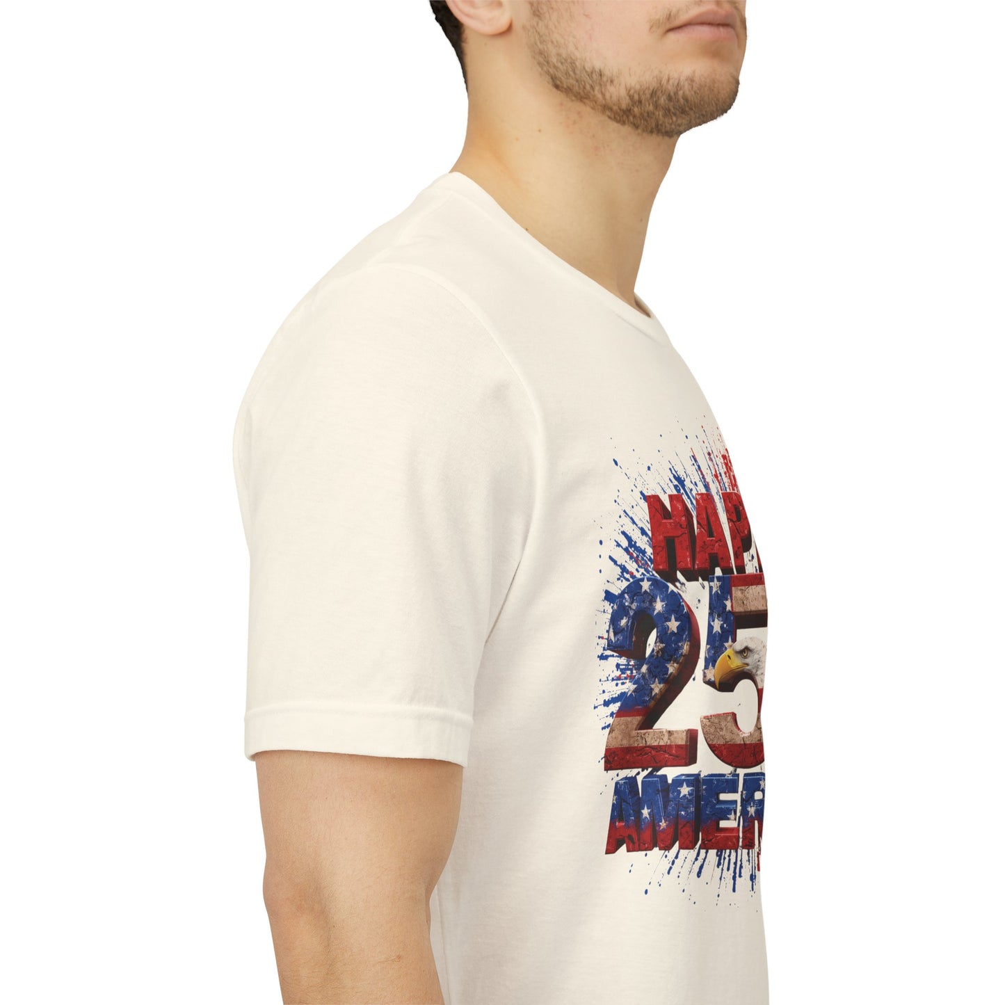 Happy 250th America T-Shirt | Patriotic 4th of July Tee
