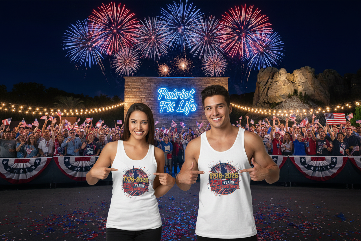 America 250th Anniversary Tank Top | Patriotic 1776–2026 Independence Day Tank