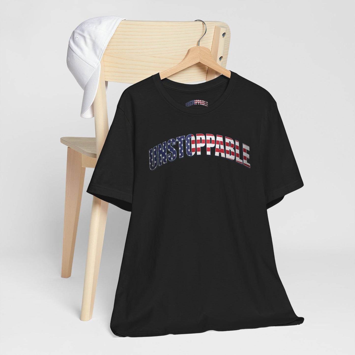 Unstoppable American Flag T-Shirt | Patriotic Graphic Tee